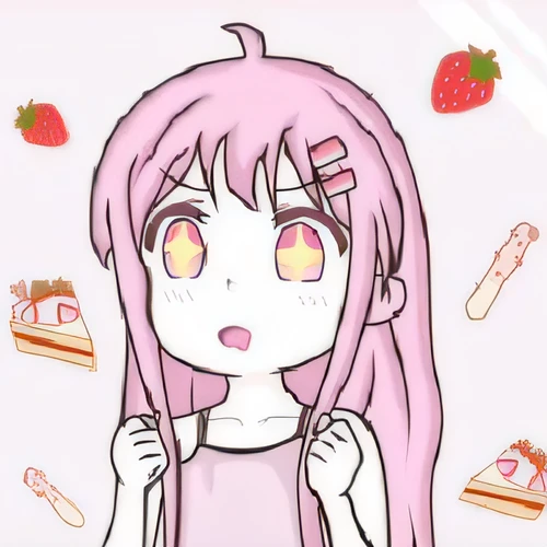 Anime girl with pink hair and pink eyes and pink dress, anime hi-fructose, yuruyuri, gapmoe yandere, anime moe art style, kawaii anime manga style, anime food, in an anime style, Cute anime style, In anime style, Danbru, Uugao fructose, anime visual of a cute girl