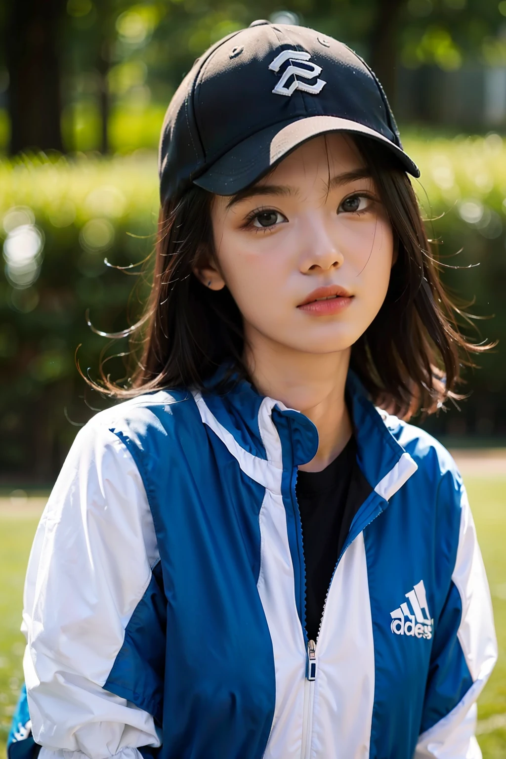 one-girl，Sporty style，A picture