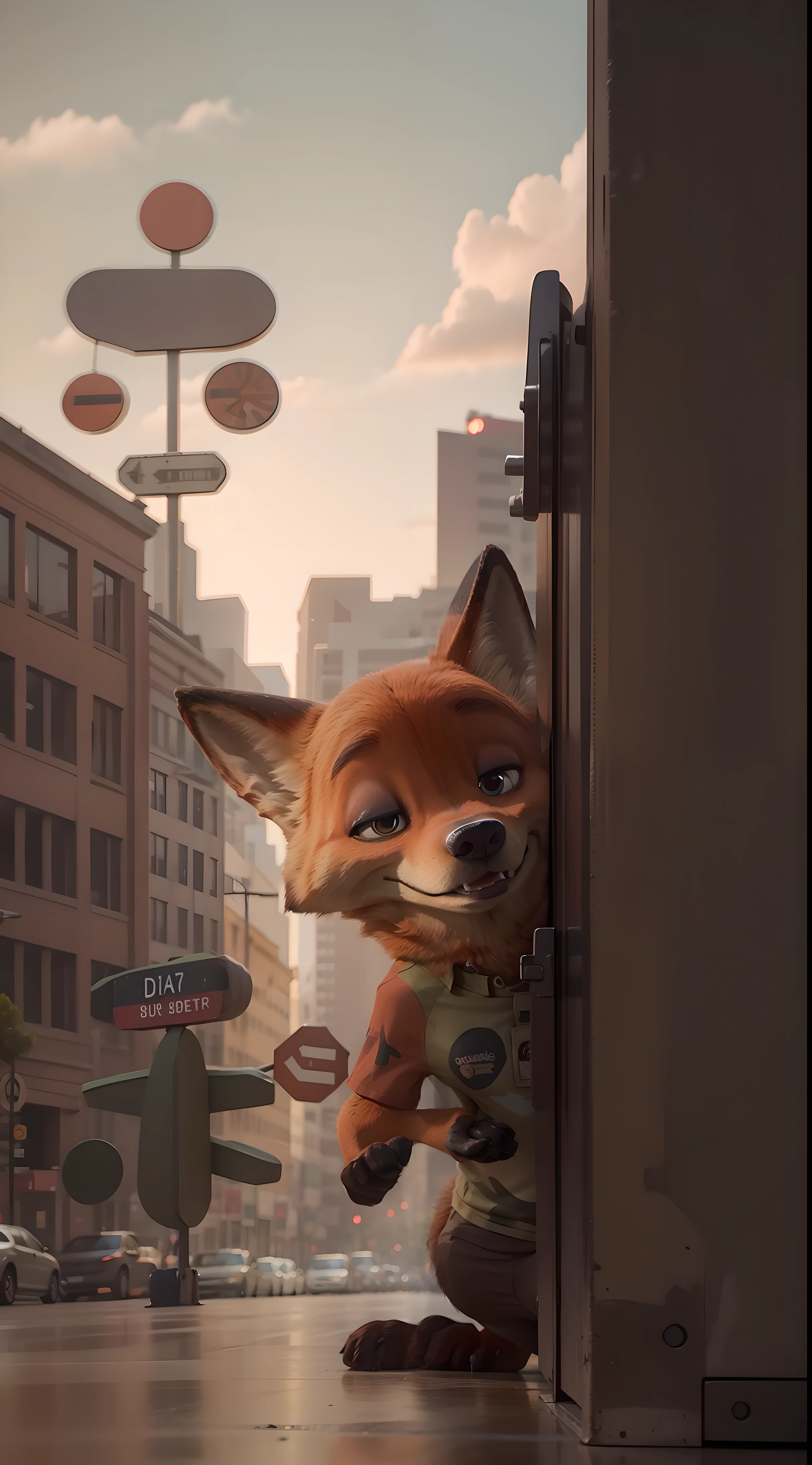 a dog