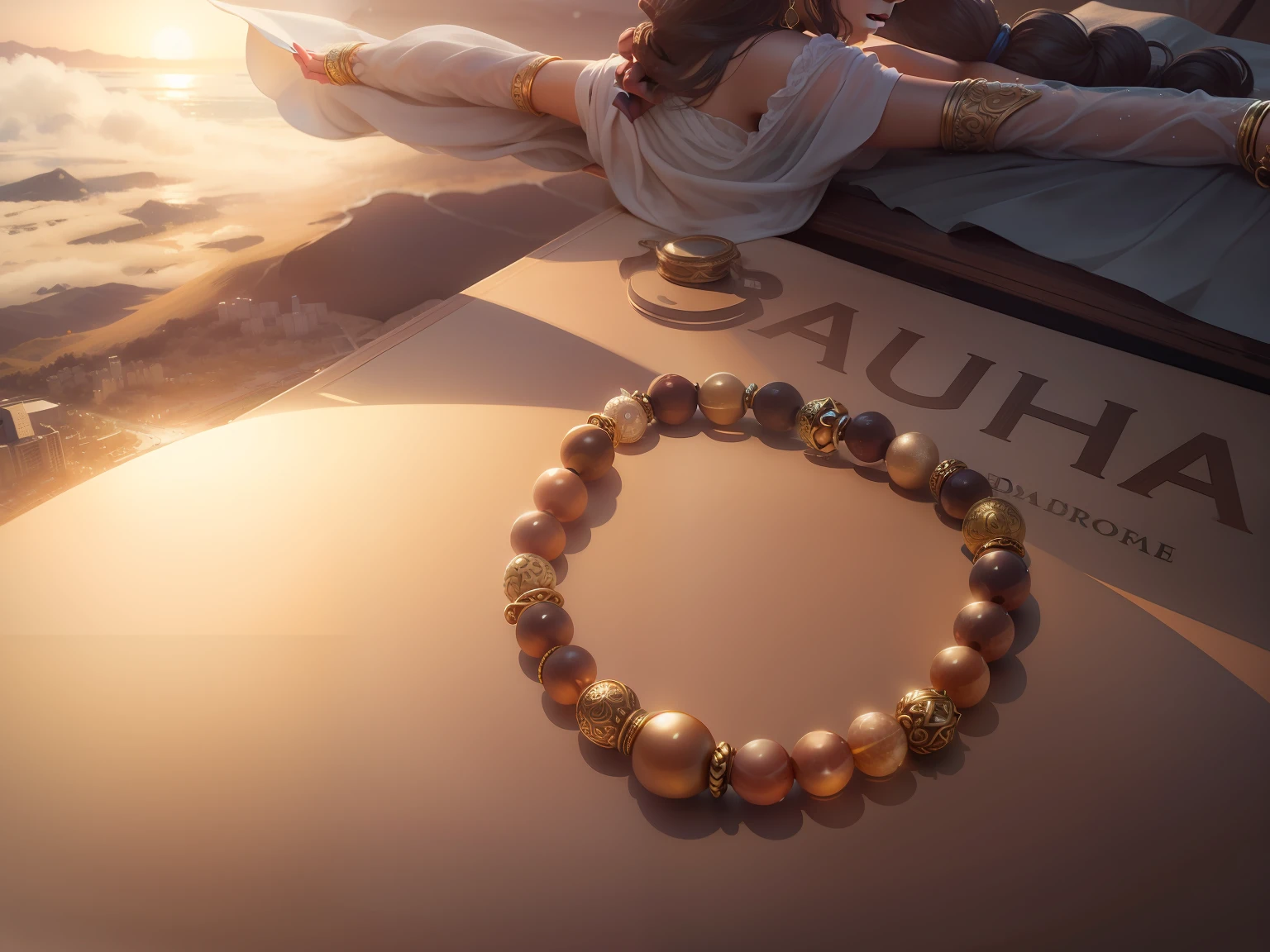 Preserve the complete view of the bracelet，Refine the picture details，Highlight the bracelet