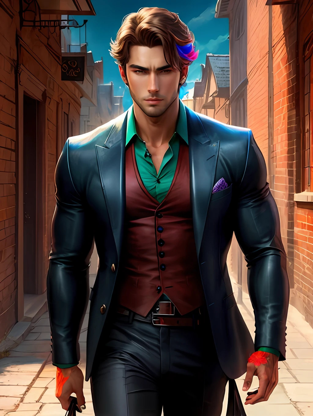 fantasy,Cool handsome,Colorful suspense