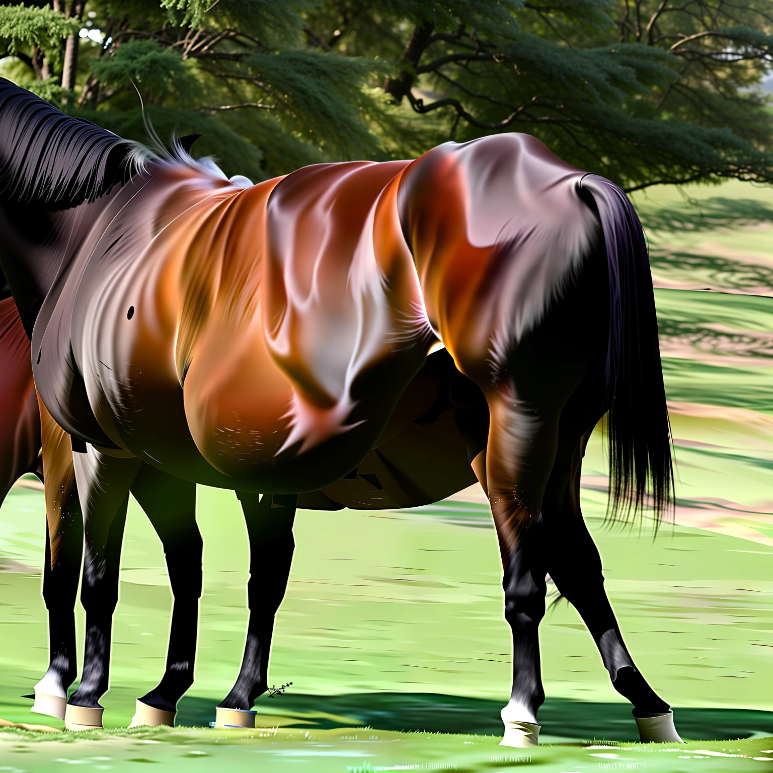hindquarters