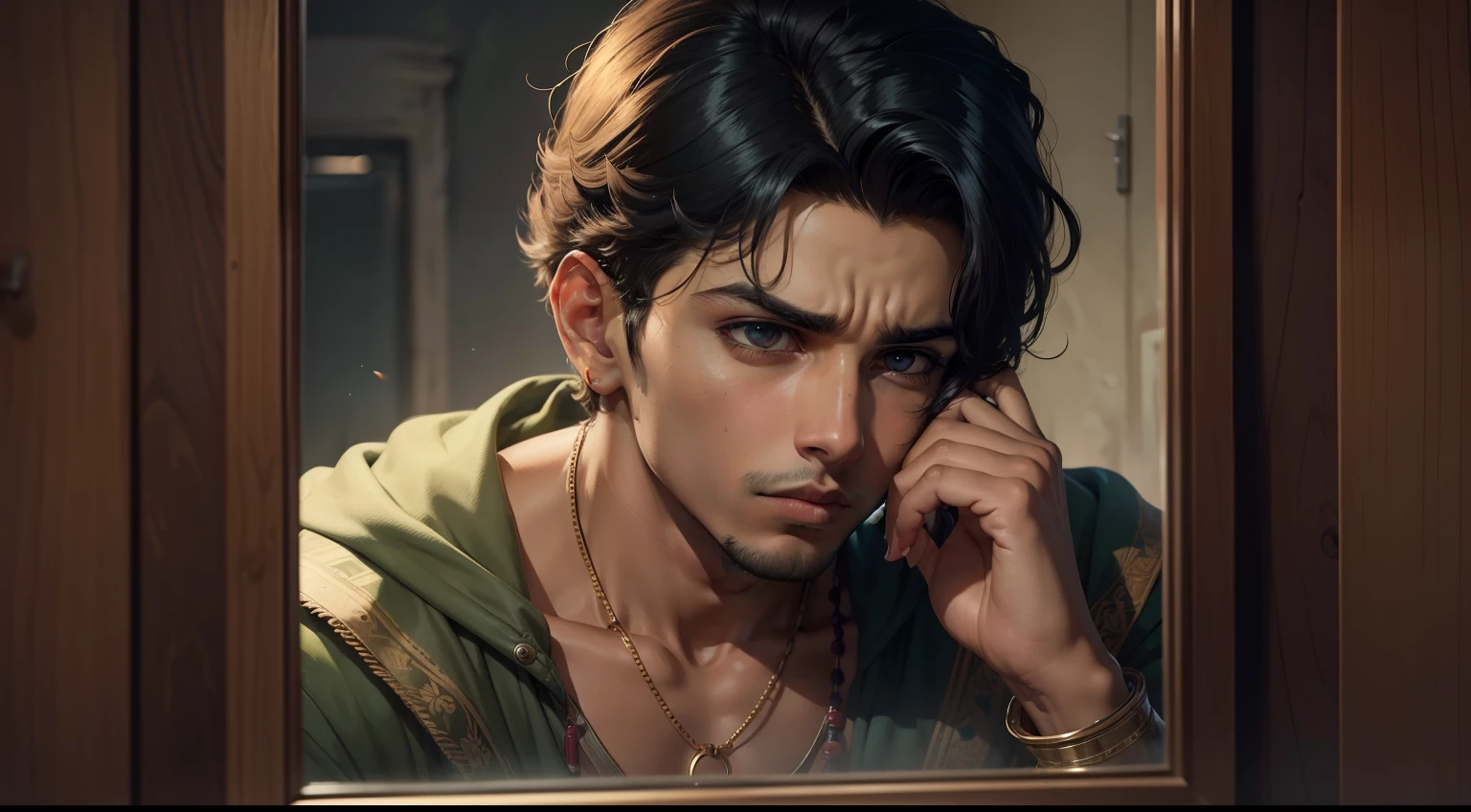 A young man, Rohan, is seen reflecting on his past actions and the challenges he's facing