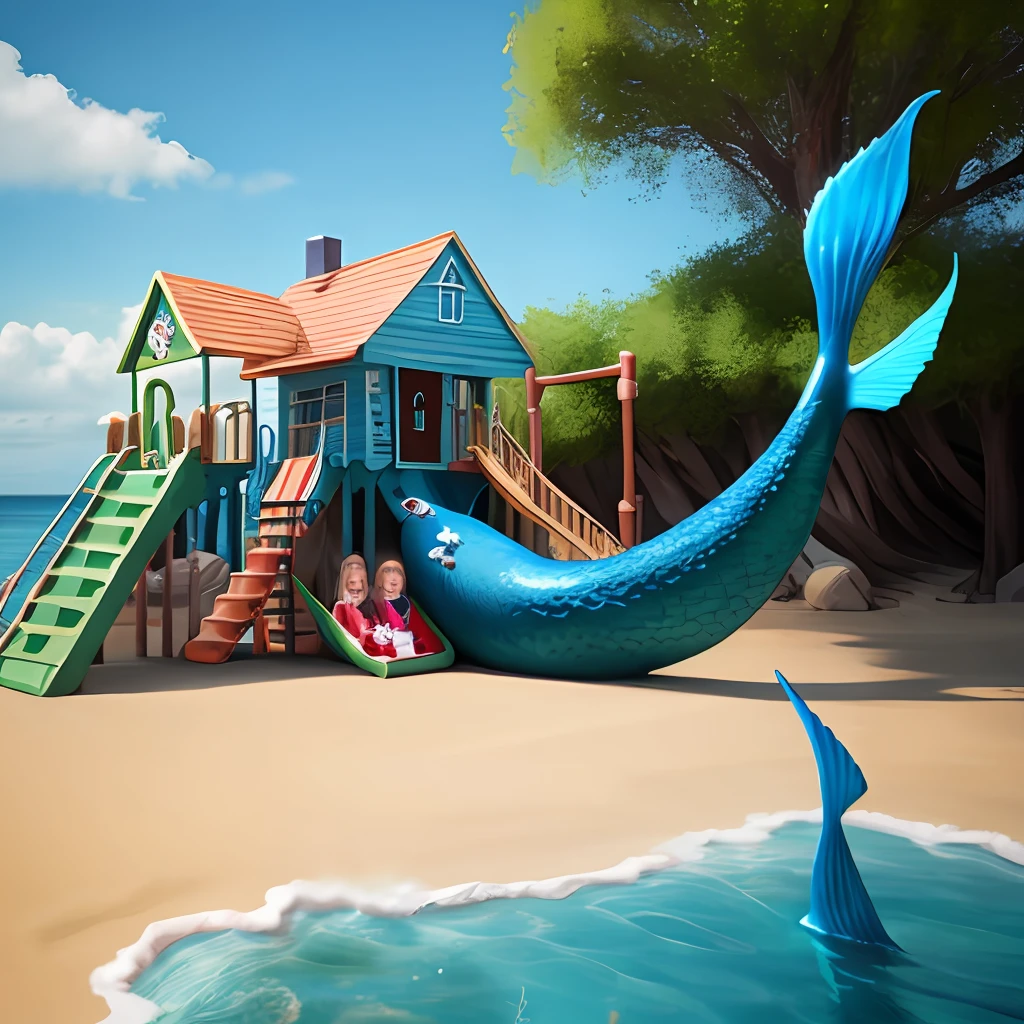 Mermaid playground