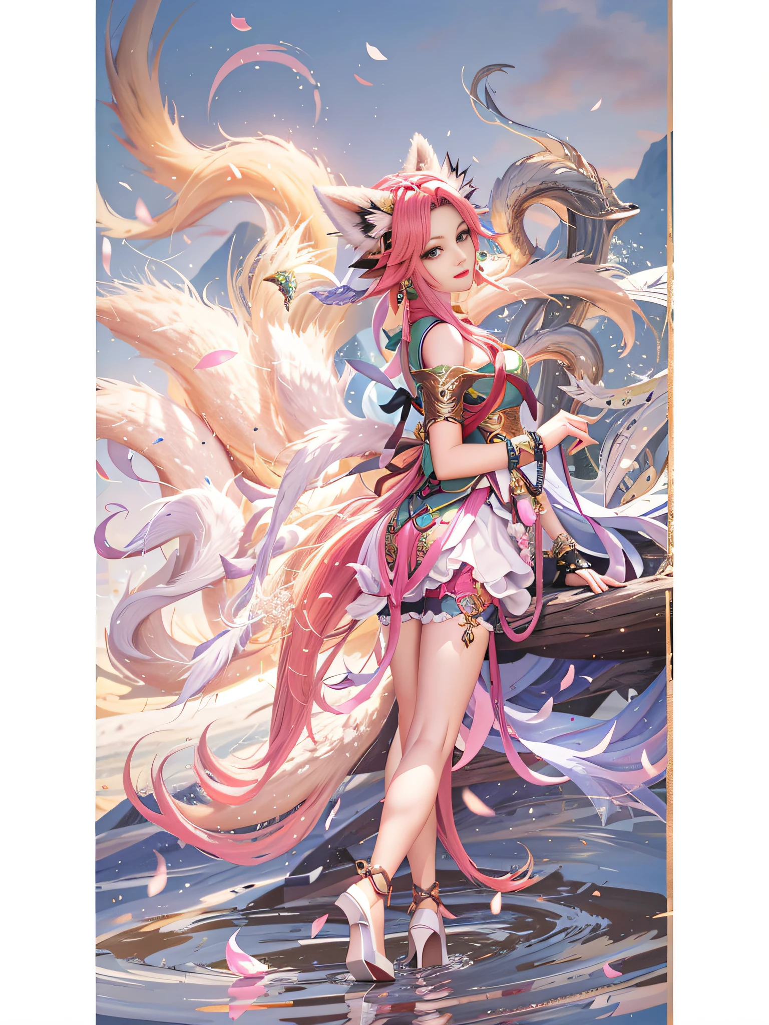Fox, Green Hill Nine-tailed Fox, Daji