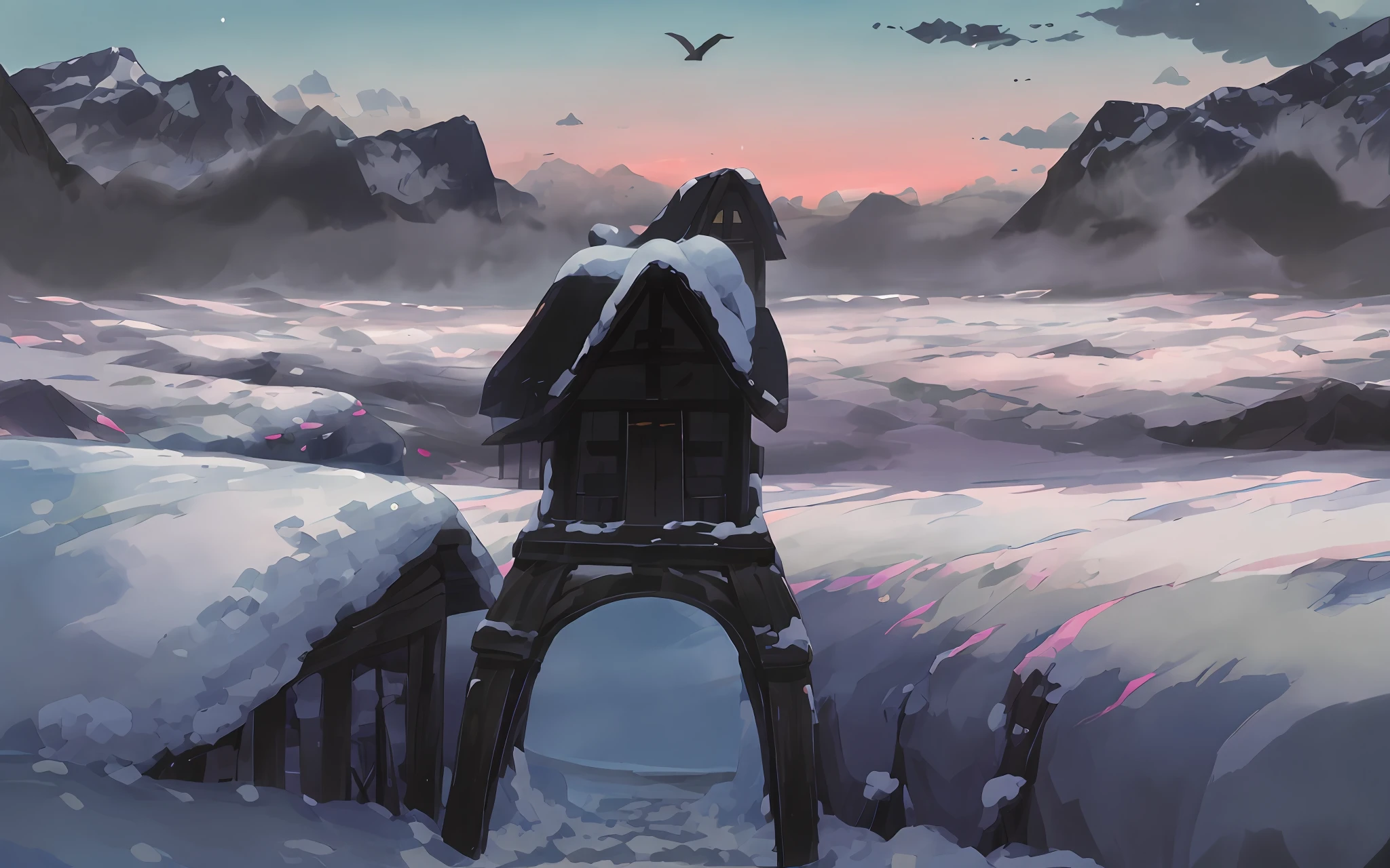 And all over the world, Black silk, Lancelot, Soar in the sky, And the middle road of the snow mountain accelerates the thousand mountain birds,,And there is no car sound beauty side face