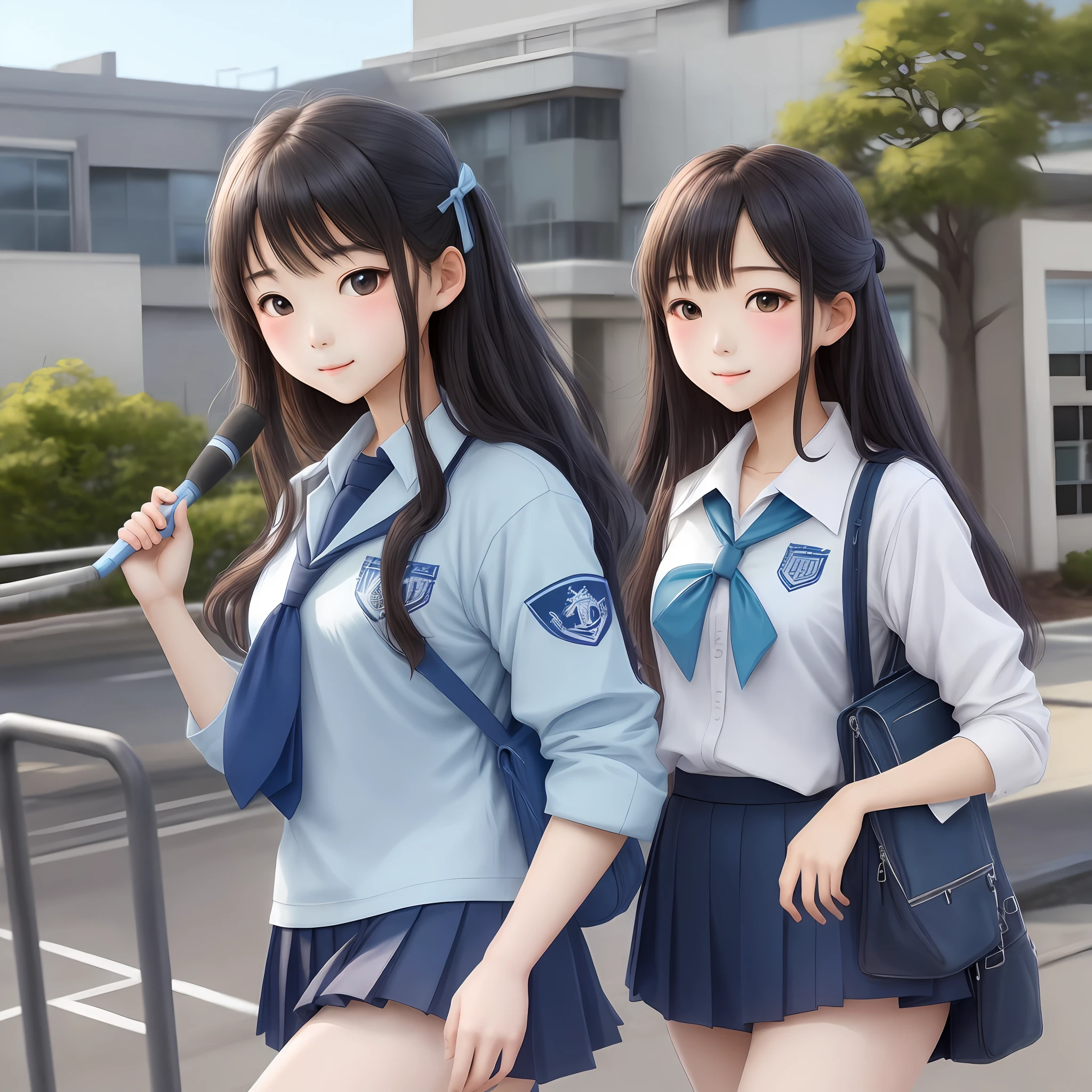 high-school,校服,Powder blue