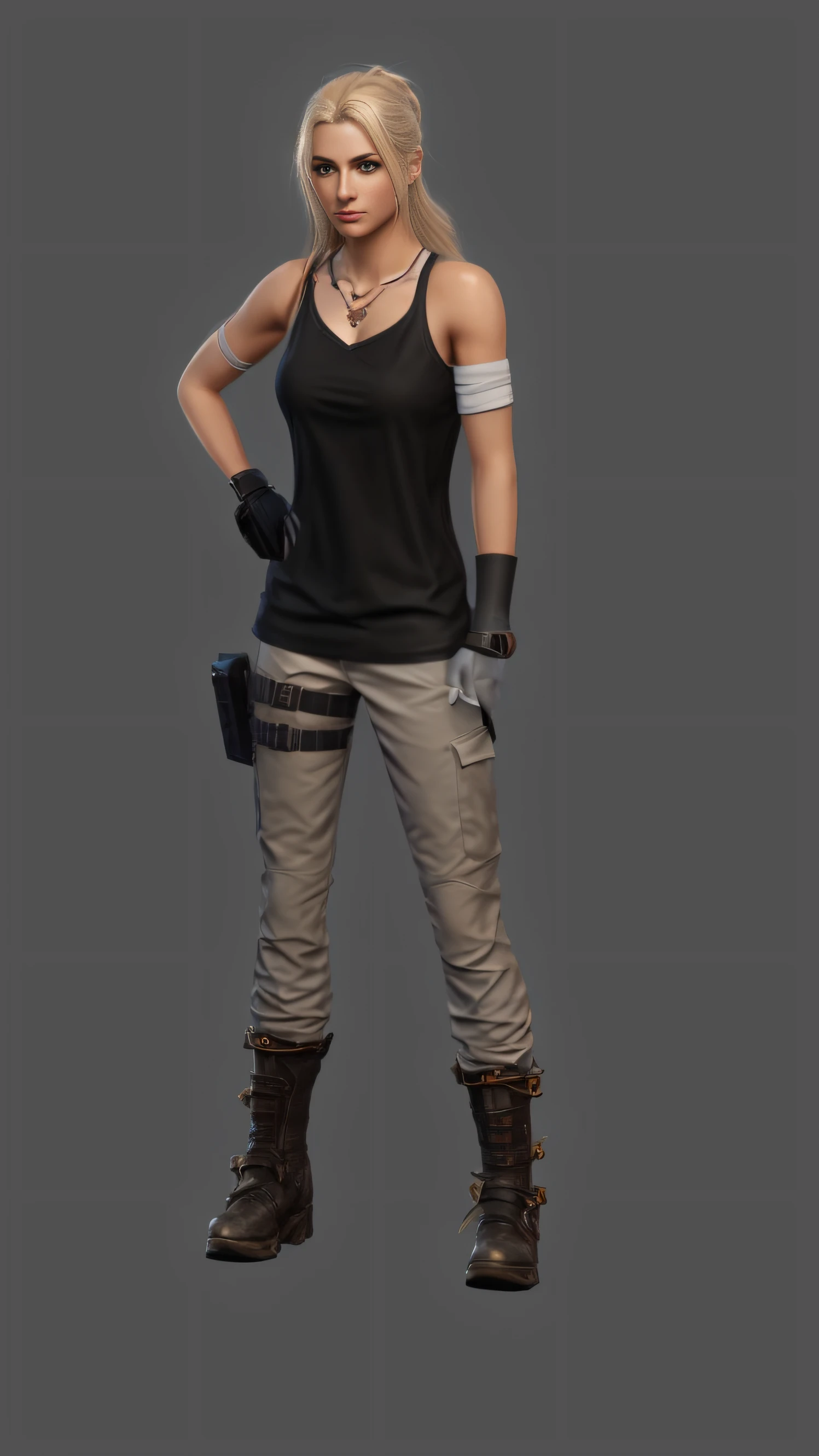 caucasian female,blond hairbl,full bodyesbian, realistic character concept, full body render, Full body female, full body shot hyperdetailed, heroines, Female character, full body character concept, detailed full body concept art, feminine outfit, full body concept art, video game character concept