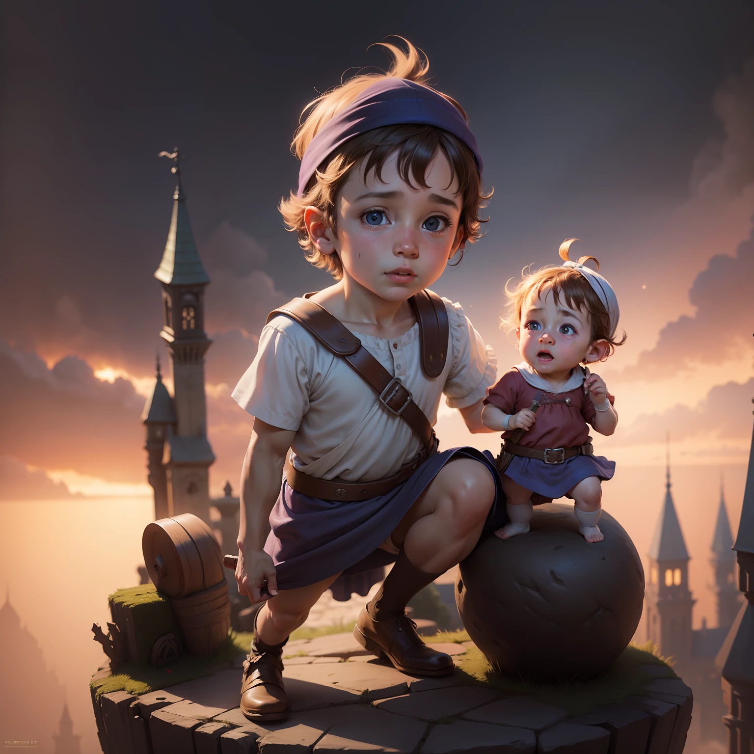 Wee Willie Winkie, concept art, 4k