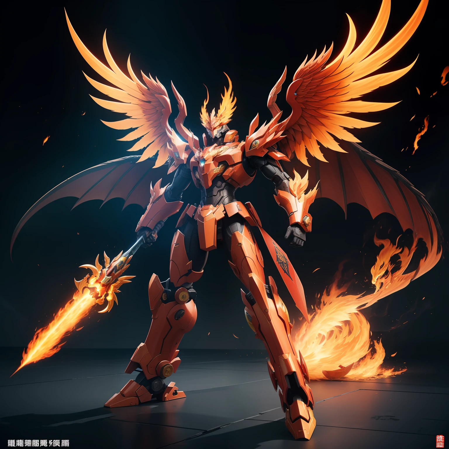 Zuhuang Mech is a fictional mech character，Often seen in science fiction works。The ancestral phoenix combines elements of the mythical phoenix and the dragon，Symbolizes strength、火焰、Regeneration and absolute domination。Therefore，Ancestral Phoenix mechs are usually designed to have powerful fire abilities、Mecha with regenerative ability and dominance。 Ancestral Phoenix mechs usually have a beautiful phoenix shape and a dragon-like body structure，It also has powerful Flame Breath and Flame Shield abilities。It can spew out fiery flames，Burn enemies to ashes，And use the Fire Shield to fend off enemy attacks。 Additionally，The ancestral phoenix mech also has a powerful regeneration ability，It can quickly heal itself and recover from injury，Making it able to fight consistently in battle is not easy to defeat。It can speed up self-healing by releasing flame energy，At the same time, the regenerative power is used to restore damaged parts of the body。 In the storyline，Ancestral Phoenix mechs are often used to fight evil forces or carry out important missions。Its powerful flame ability and regeneration ability make it a ruler on the battlefield，Able to destroy enemies、Protect your peers，and ensure the successful completion of the task。
 信息