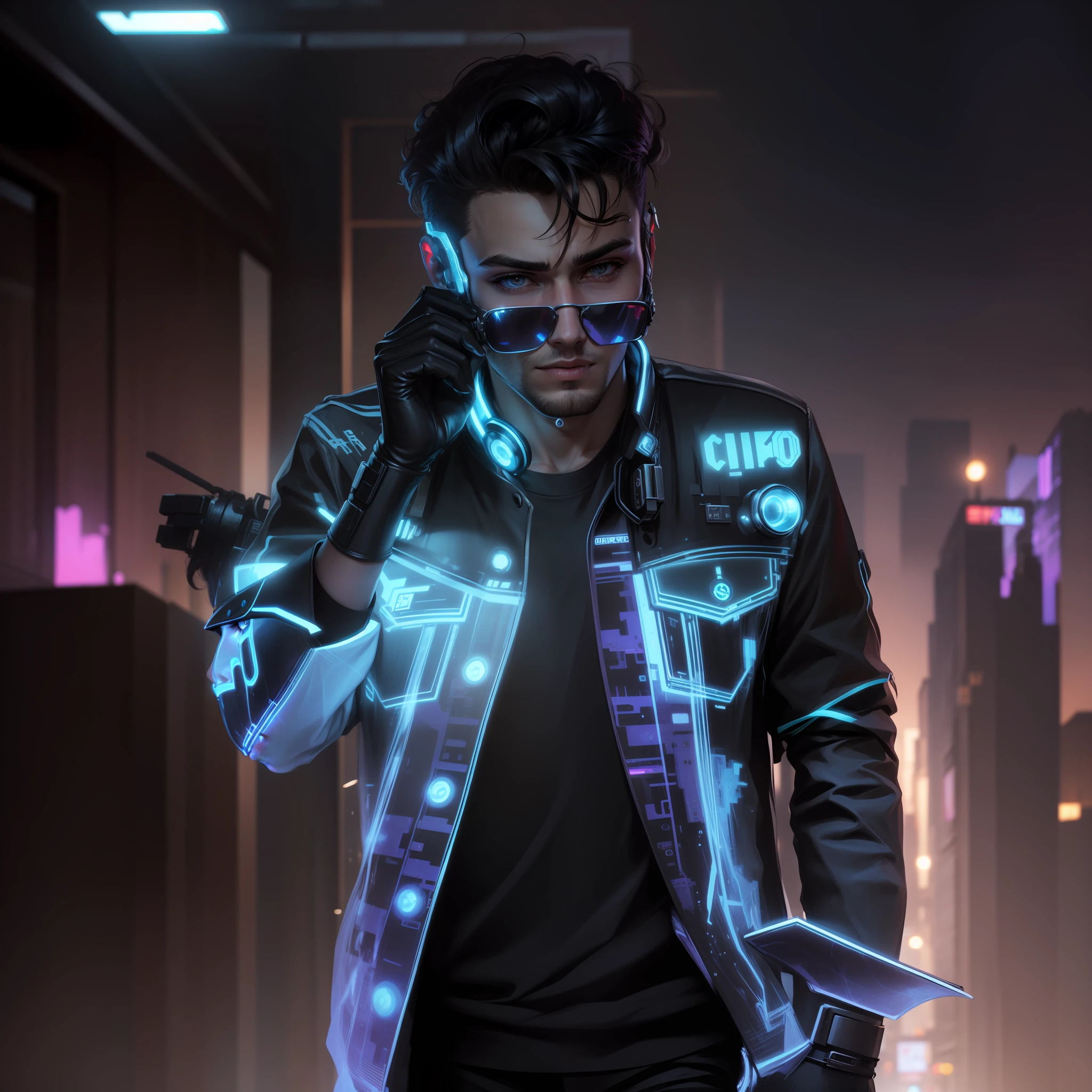 Change background cyberpunk handsome
boy, realistic face, 8k, ultra realistic