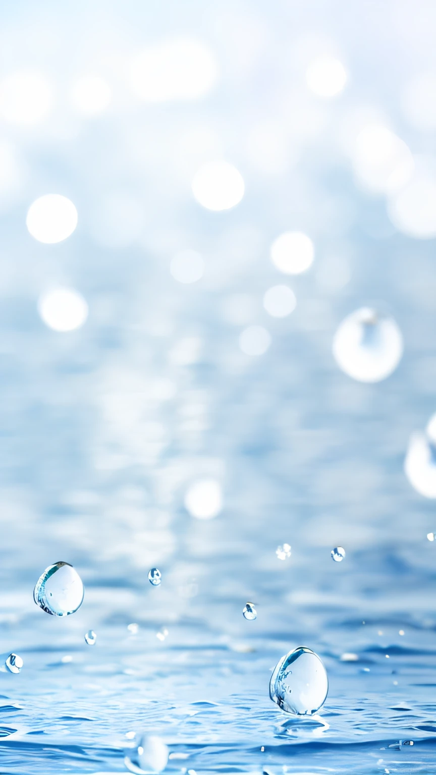 There are many bubbles floating on the surface of the water in the ocean, water bubbles, water background, water in background, water particle in front, water bubbles, water, Bubble background, drops of clean water, liquid simulation background, transparent droplets, water particulate, underwater bubbles background, water dripping, condensation droplet render, realistic water sharp focus, water dripping,UHD, high quality, highres