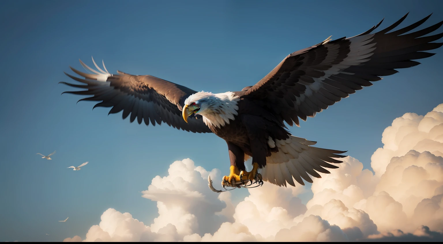 eagle flying in the sky