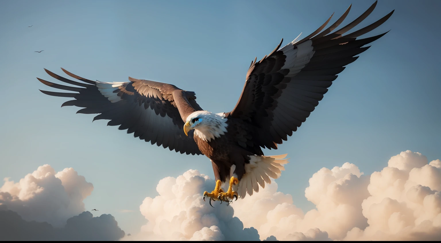 eagle flying in the sky
