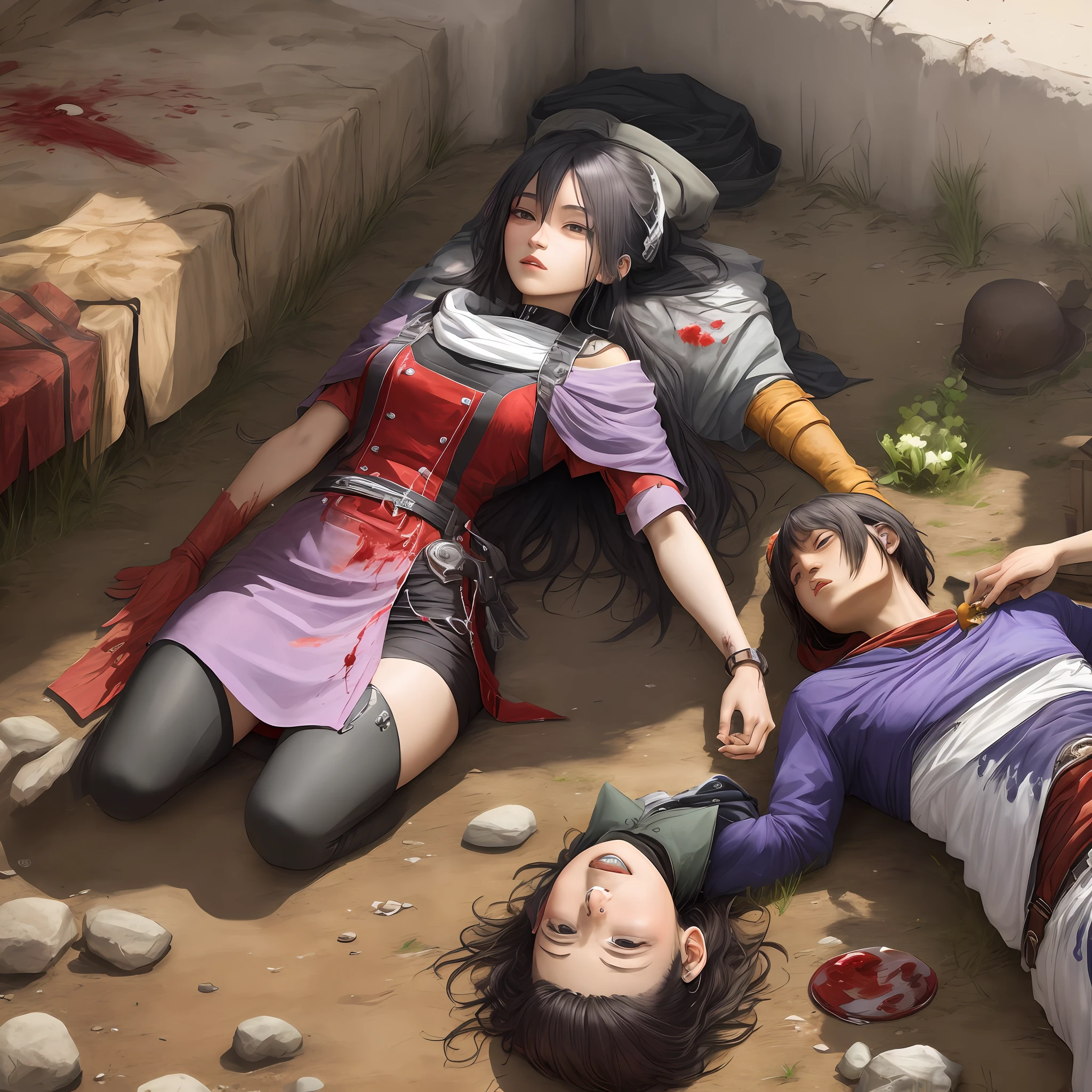 Kizi,pass away,bleed,dead body