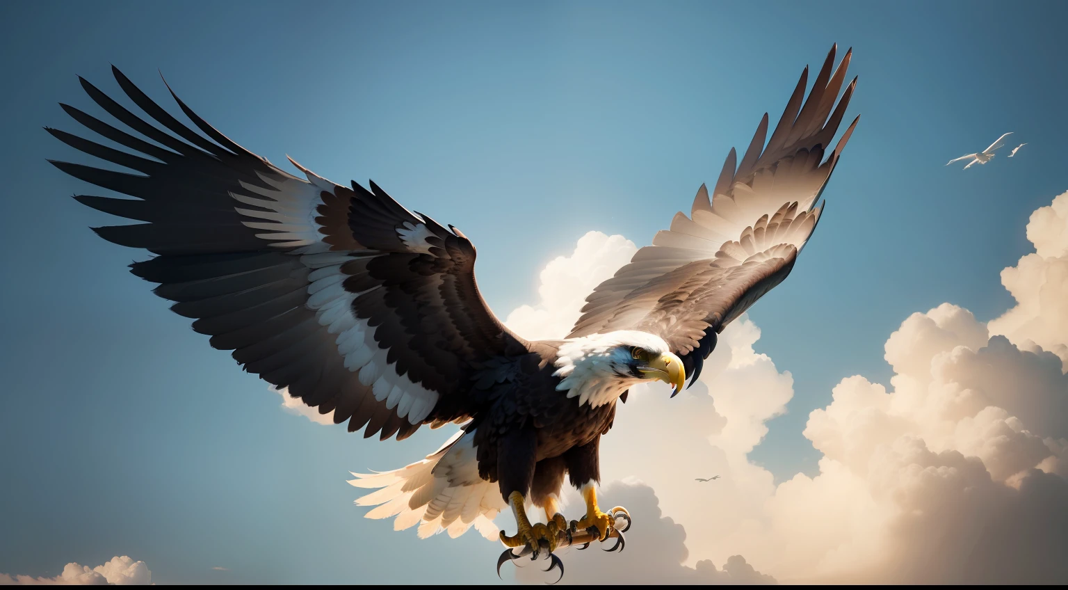 eagle flying in the sky