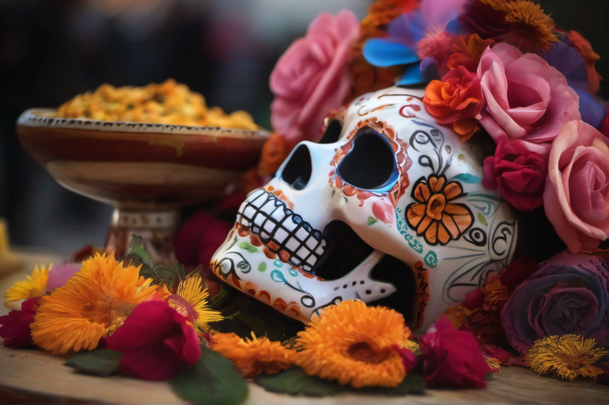 Dia De Los Muertos, in Mexico