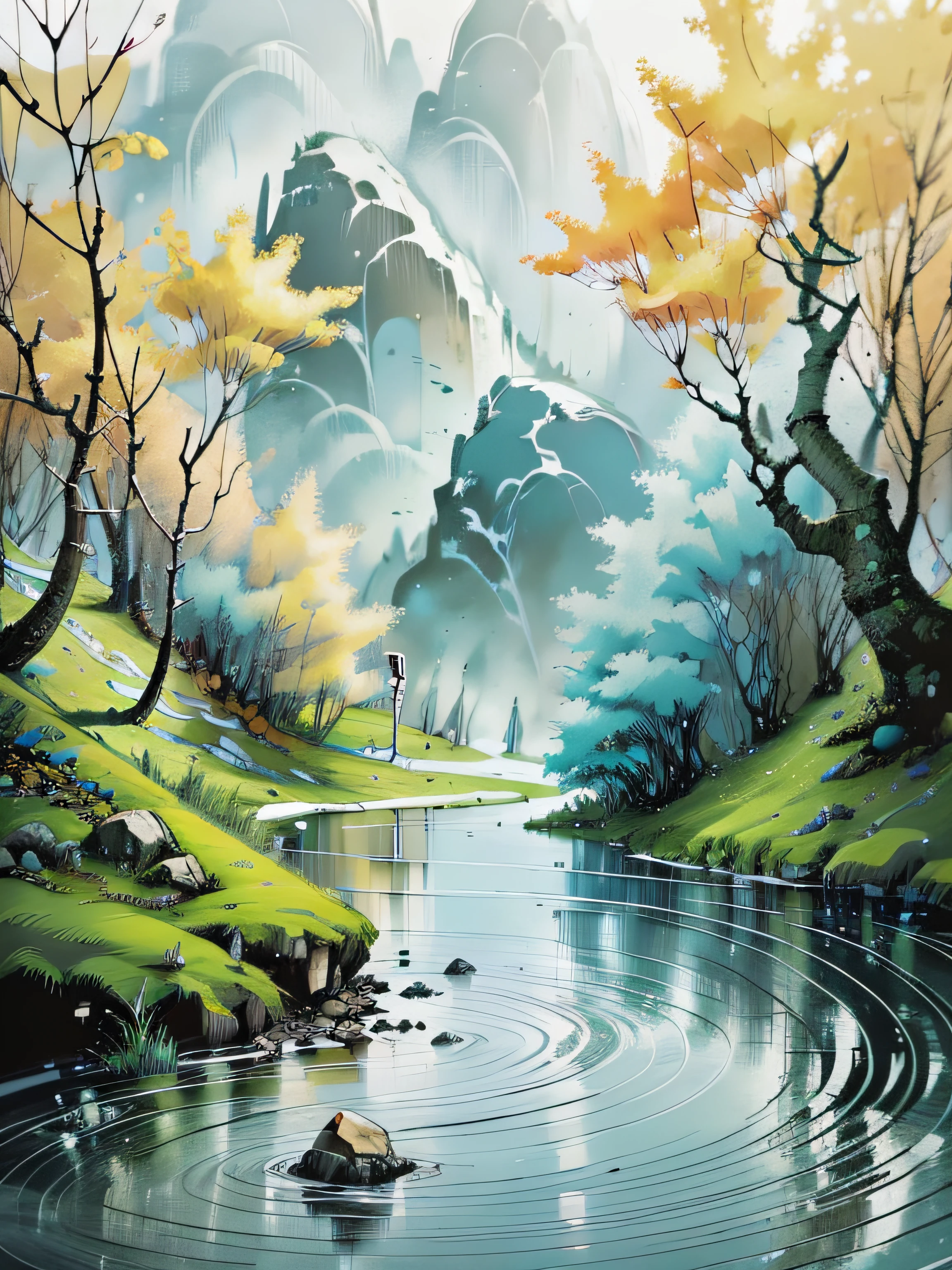 O'er all the hilltops
Is quiet now,
In all the treetops
Hearest thou
Hardly a breath;
The birds are asleep in the trees:
Wait, soon like these
Thou too shalt rest.