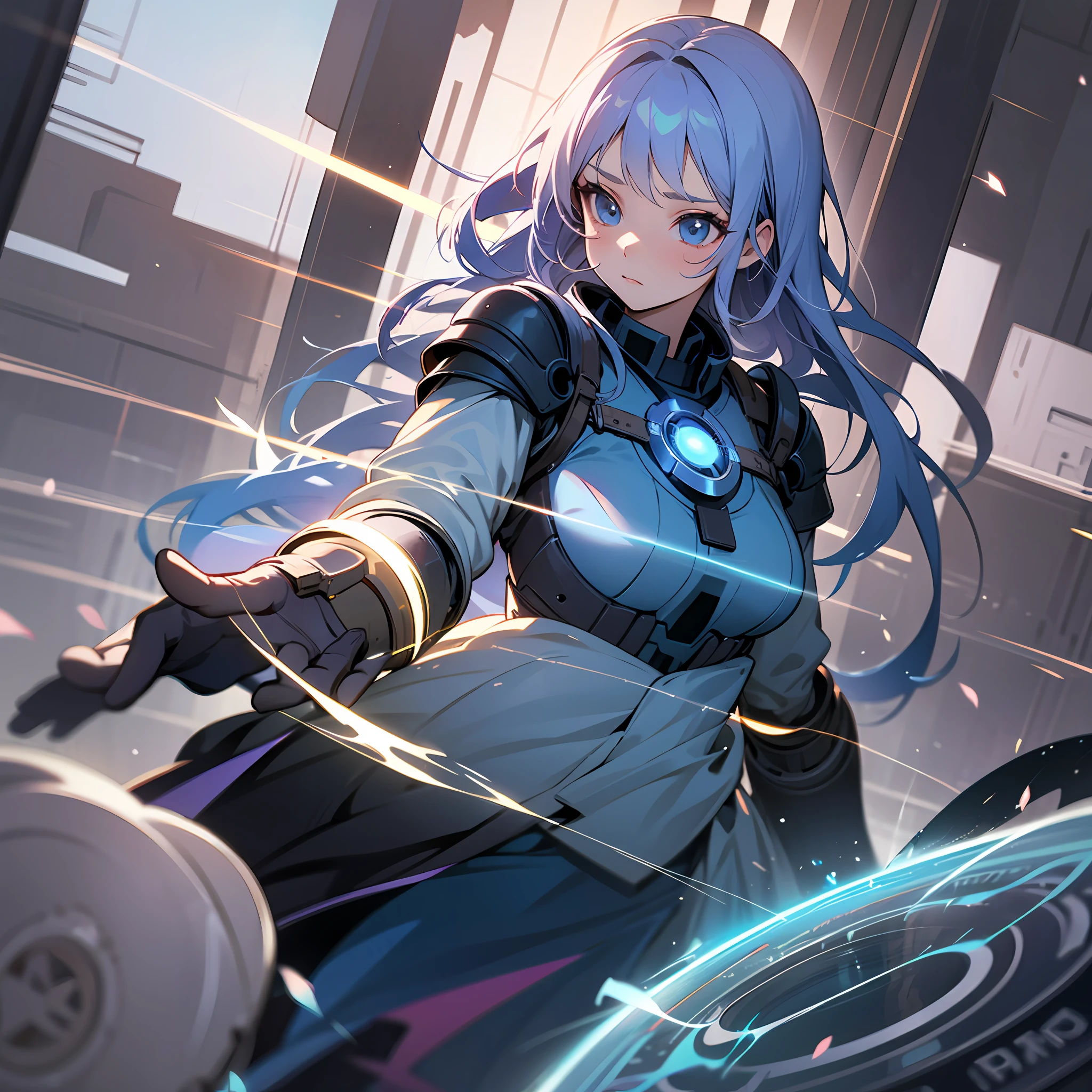 Girl from the future with a magic shield --auto --s2