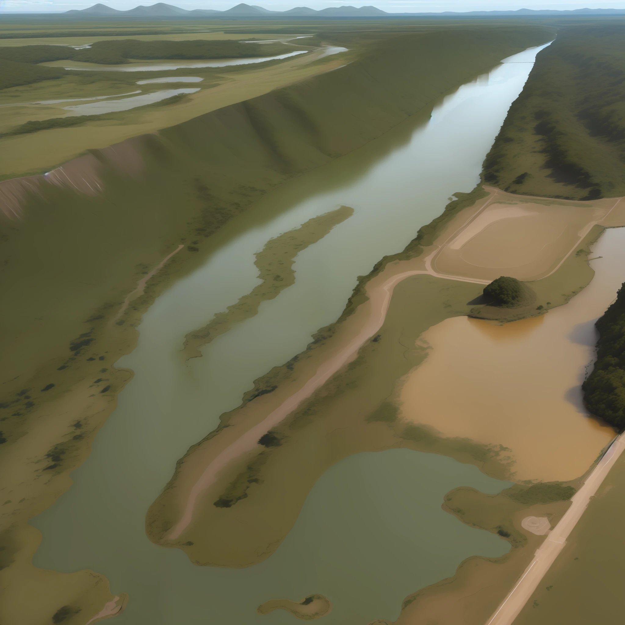 Hydrographic basin of the sweet river and the dam of mariana, localizados no sudeste do Brasil