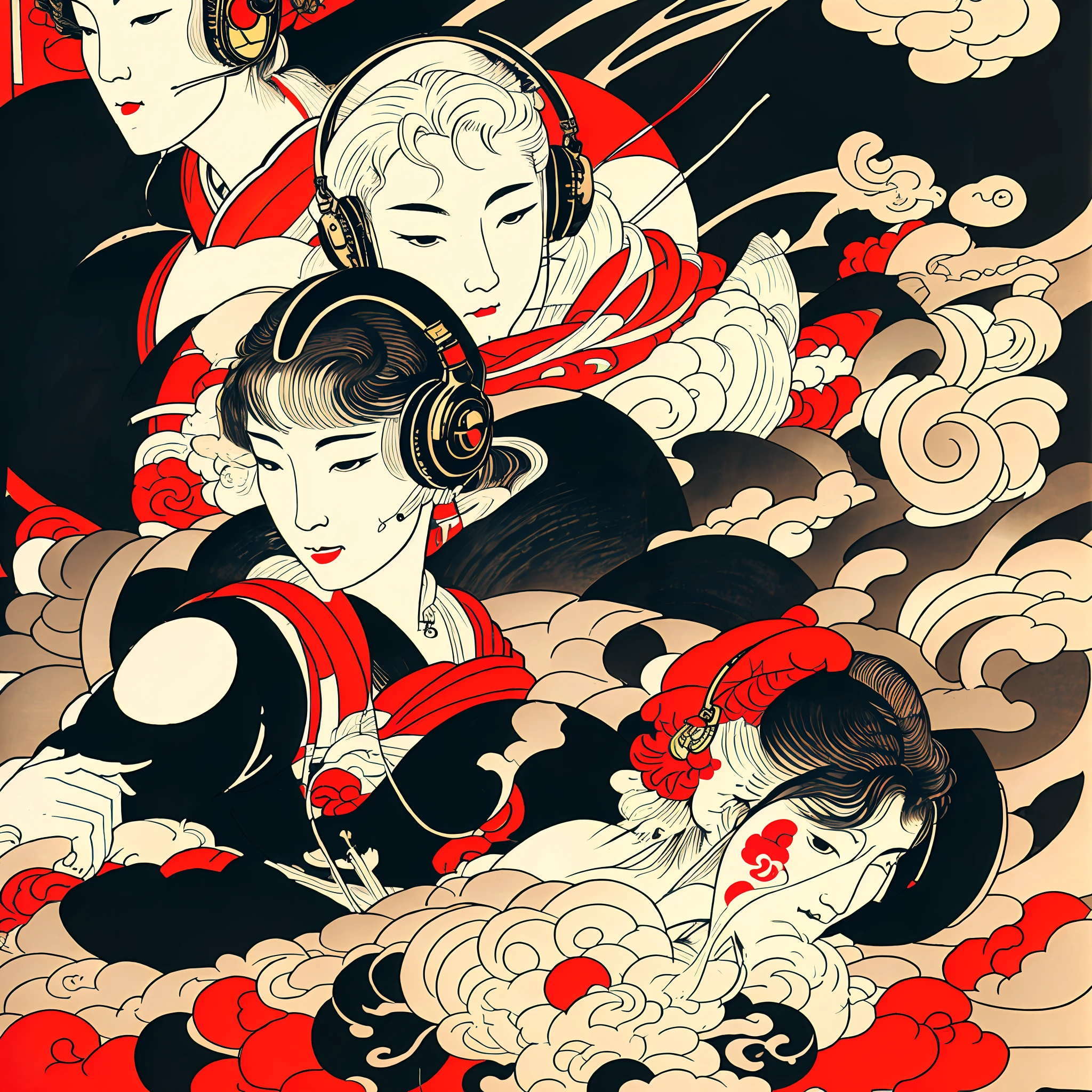 Ukiyo-e, PC, headphones --auto --s2
