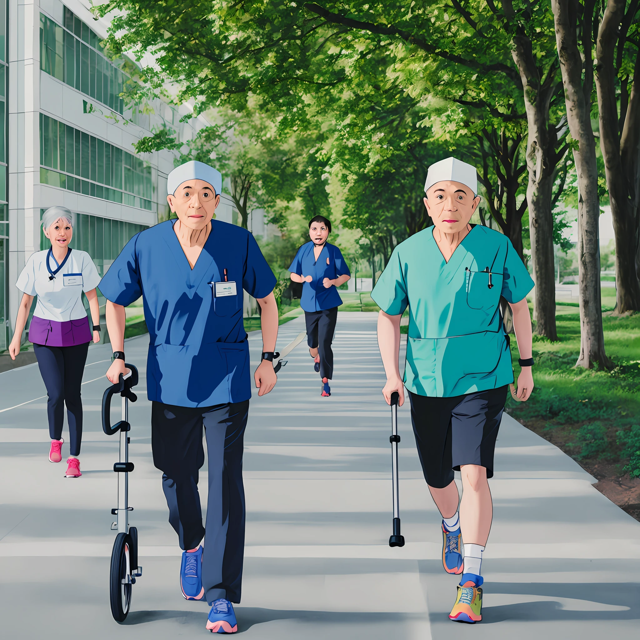 hospitals,Department of Rehabilitation,Walking function exercise