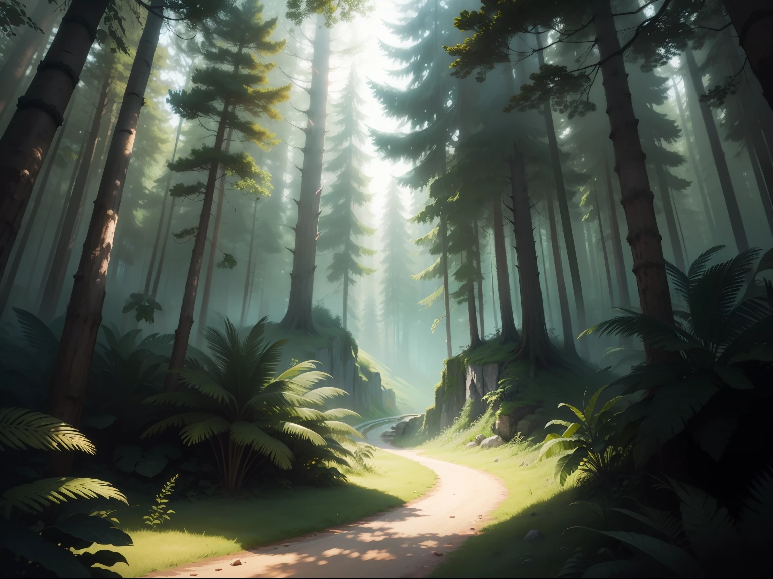 jurassic,Forest theme illustration background