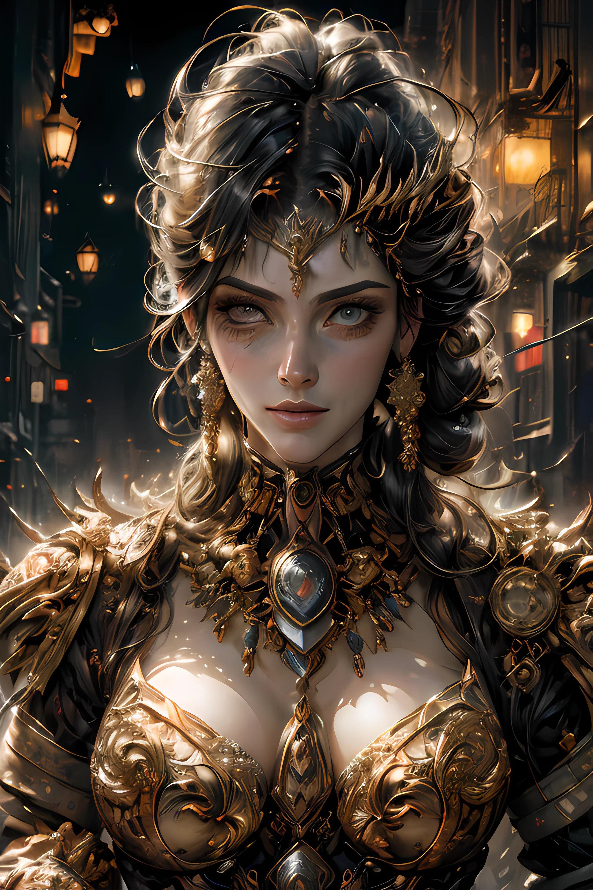 1mechanical girl,ultra realistic details, portrait, global illumination, shadows, octane render, 8k, ultra sharp,intricate, ornaments detailed, cold colors, metal, egypician detail, highly intricate details, realistic light, trending on cgsociety, glowing eyes, facing camera, neon details, machanical limbs,blood vessels connected to tubes,mechanical vertebra attaching to back,mechanical cervial attaching to neck,sitting,wires and cables connecting to head