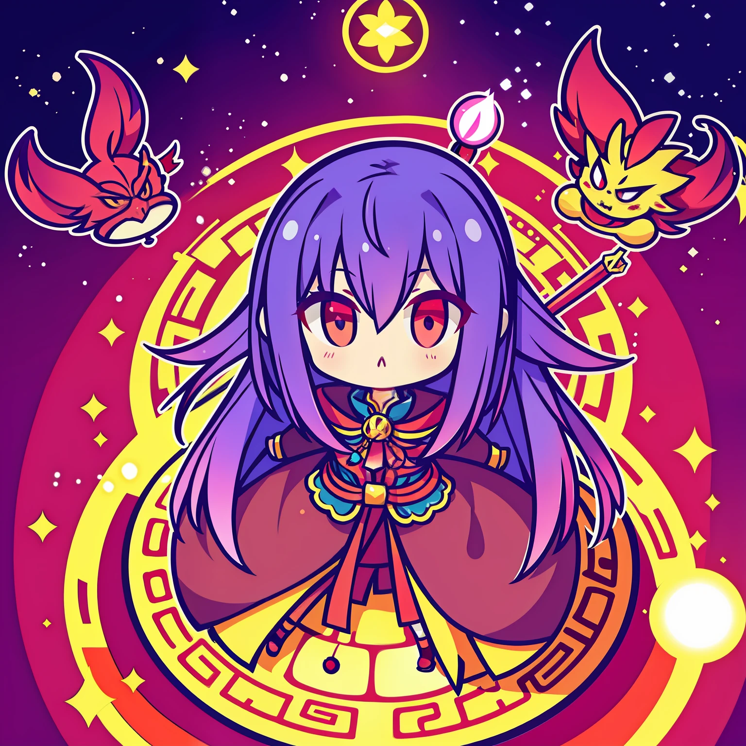 The Great Forbidden Spell Magister, Tyrant Restoration Warlock, Pagan, Dachi, Zou