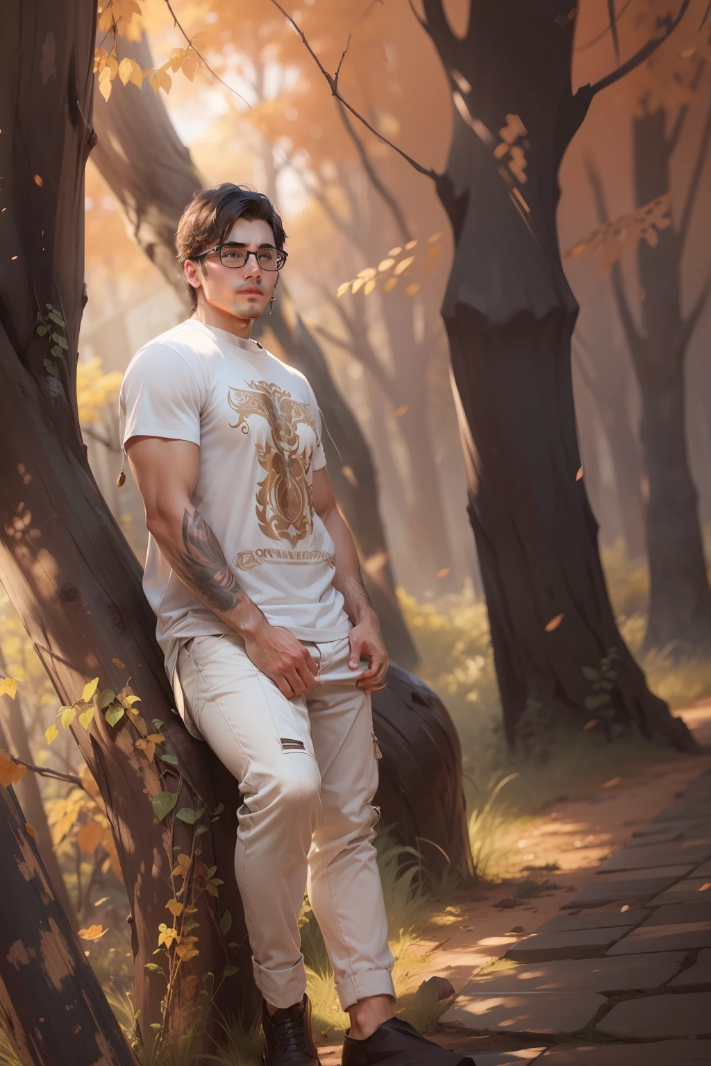 Handsome boy realistic face change background 8k Alta