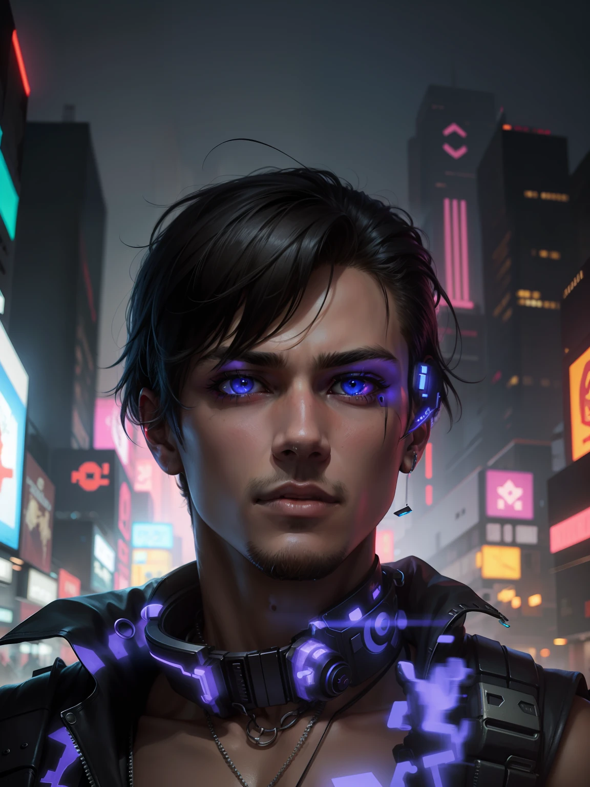 Cyberpunk boy