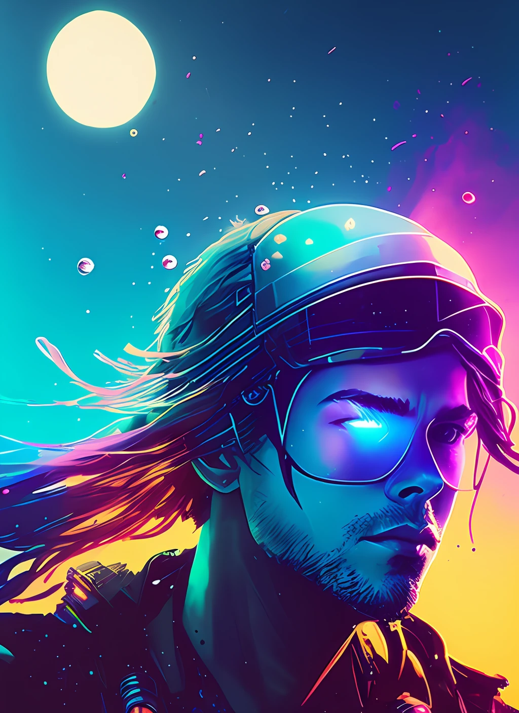 (snthwve style:1) (nvinkpunk:0.7) drunken beautiful ocean wave as delirium from sandman, (hallucinating colorful soap bubbles), by jeremy mann, by sandra chevrier, by dave mckean and richard avedon and maciej kuciara, punk rock, tank girl, high detailed, 8k,
sharp focus, natural lighting, subsurface scattering, f2, 35mm, film grain