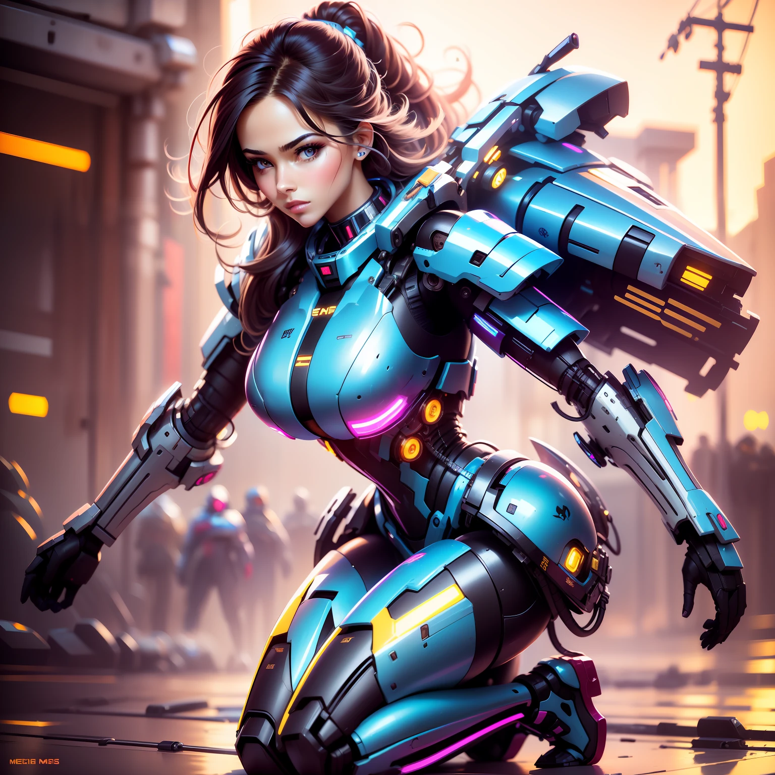 mechs，a beauty girl，best qualtiy