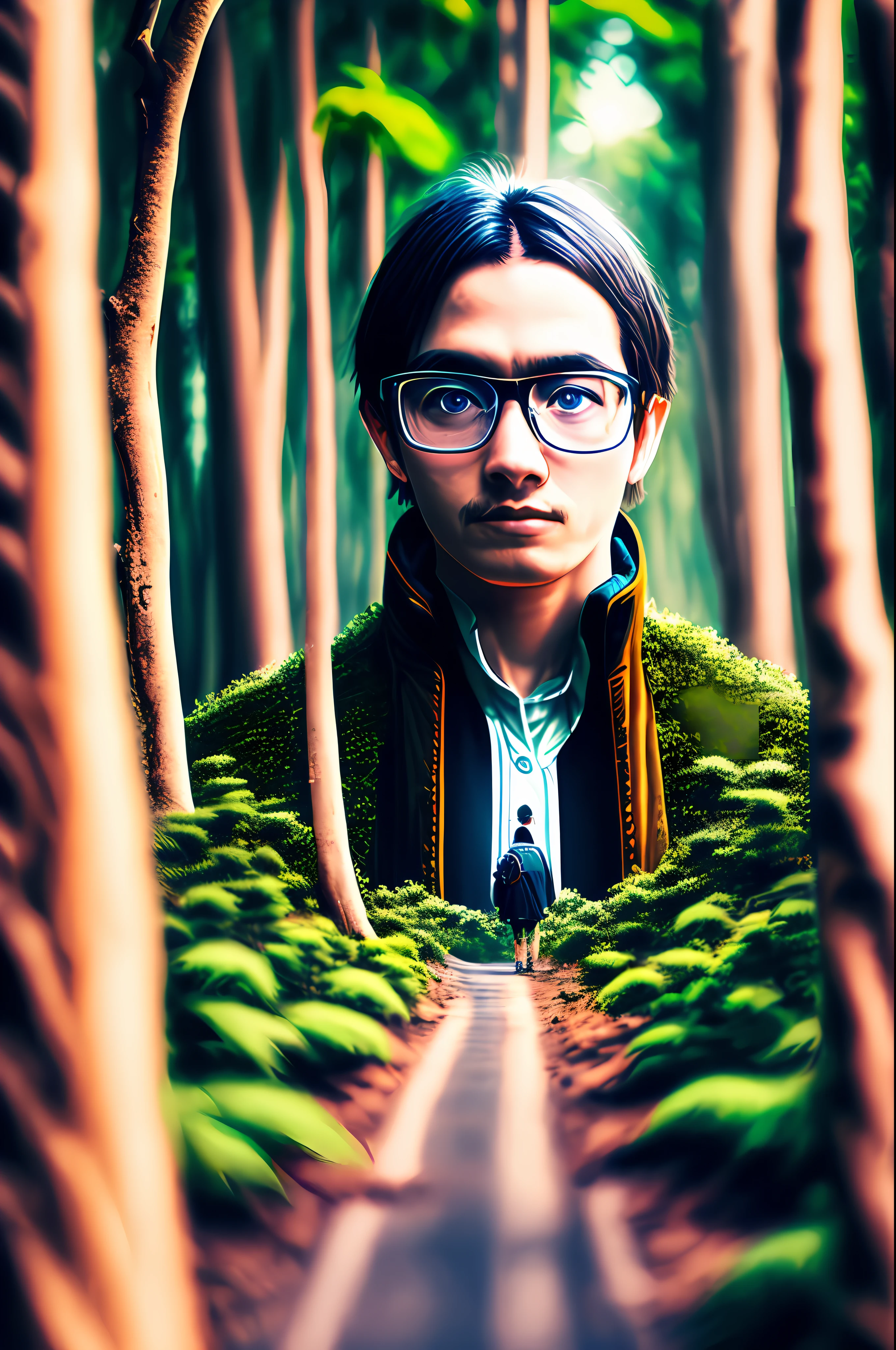 Self and Self，Forest Road，Macro lens