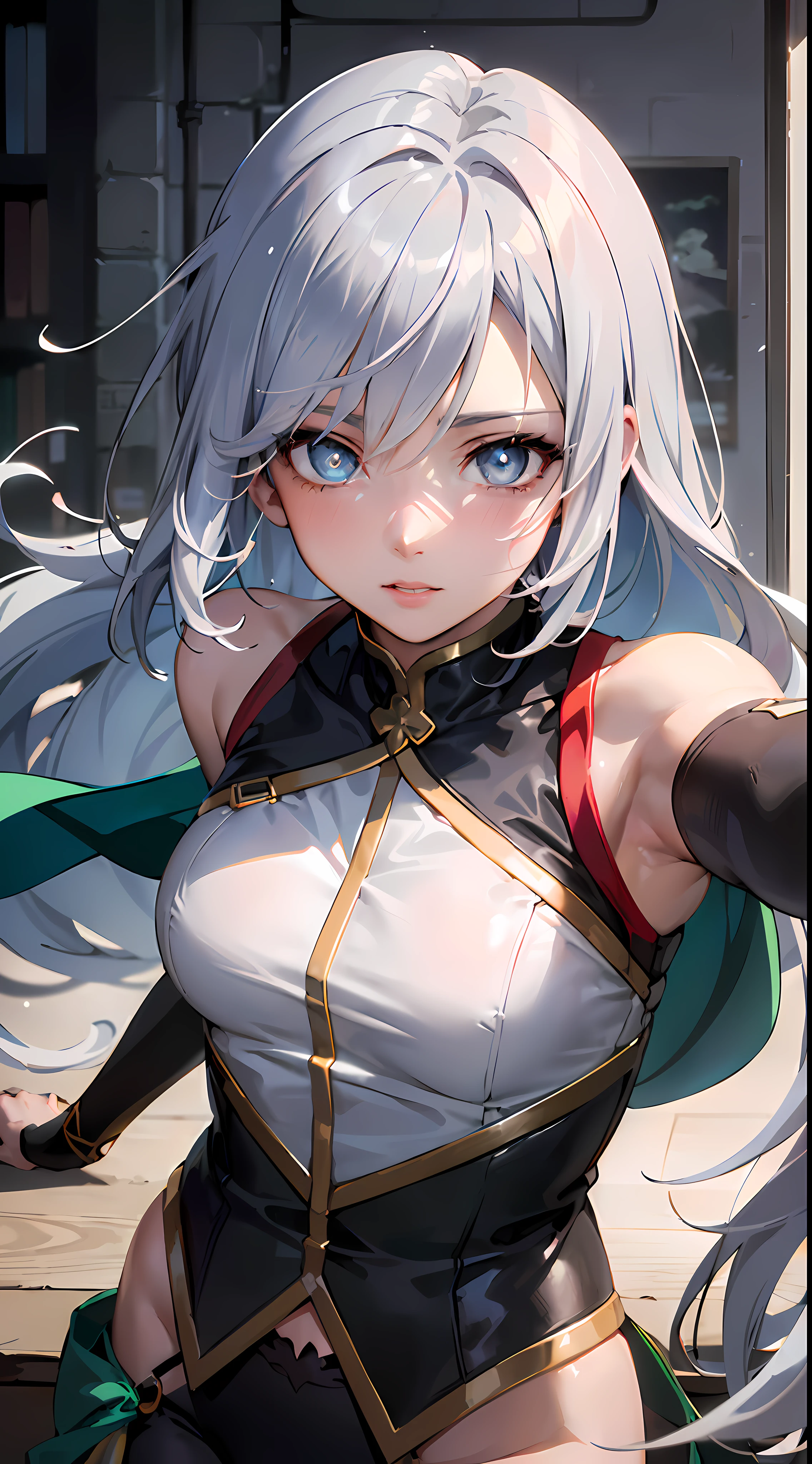 (wearing shrug top and g-string:1.3), upper body, seductive look, blush, indoors, in office, looking at viewer, cloudy, moody lighting, (perfect detail eyes:1.2), glowing eyes, (long hair one braid:1.2), elemental skill effect, (Masterpiece, Best Quality, High Quality:1.4), professional artwork, Intricate Details, field of view, sharp focus, detailed painting, photorealistic lighting, trending on pixiv, (vivid lighting, vibrant colors:1.05), realistic shadows, ambient occlusion, (athletic body:1.3), mature woman, 30yo, shenhe, hyperdetail eyes, ((beautiful eyes, hyperdetailed eyes:1.4)), (((solo:1.4))), semi-realistic hair, hyperdetailed clothes, (((anime:1.4)))