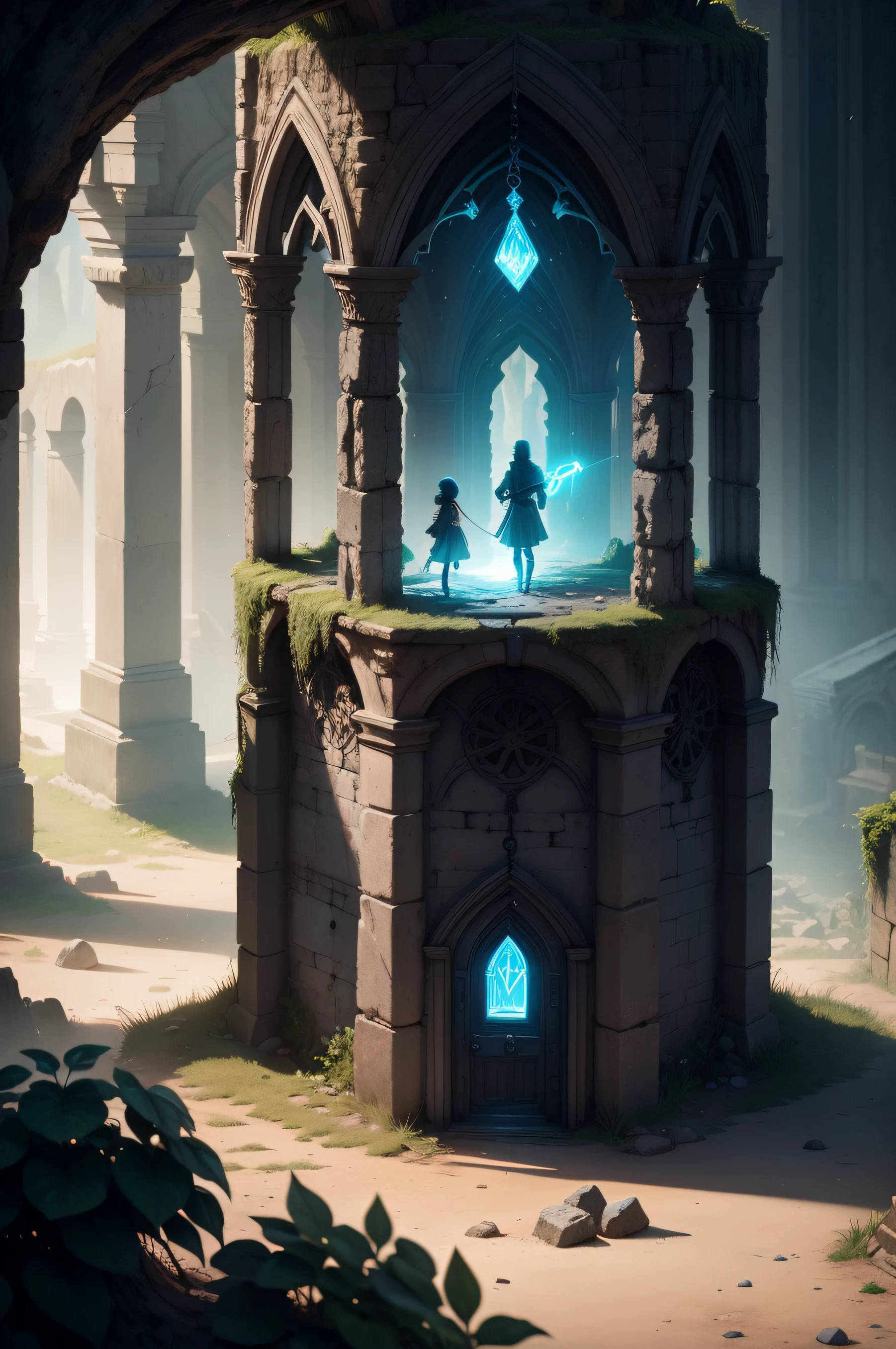 Amidst the forgotten ruins of an ancient civilization, a lone traveler discovers a mysterious, glowing amulet. Little does they know, the amulet is a key to unlocking a portal to a realm of dreams and nightmares, where memories come alive and the boundary between reality and fantasy fades away. As they journey deeper into this enchanting yet treacherous land, they must confront their innermost desires and fears, guided only by a cryptic riddle and the fragile hope of finding a way back home