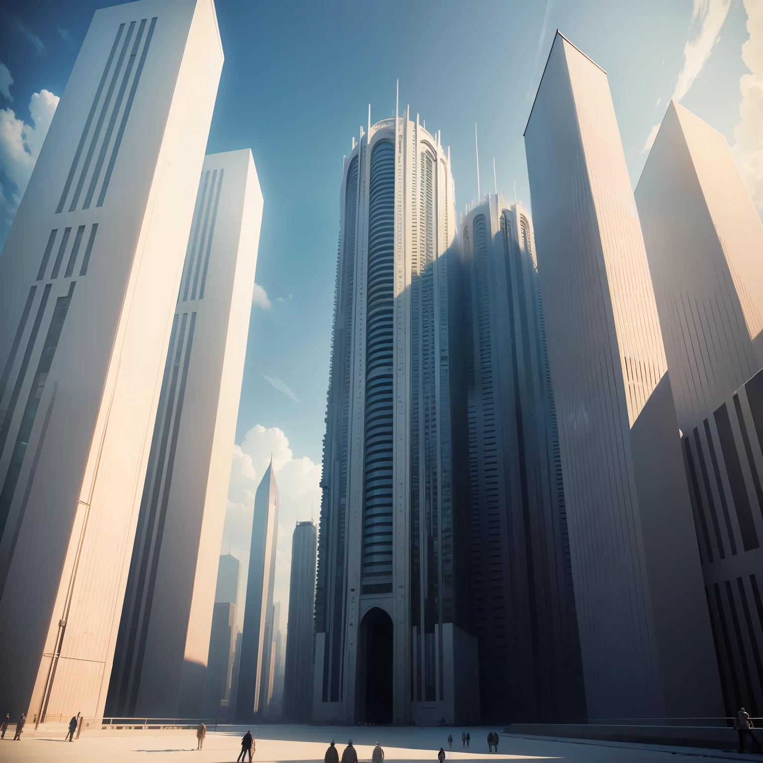 Large megalopphobic constructions, Buildings