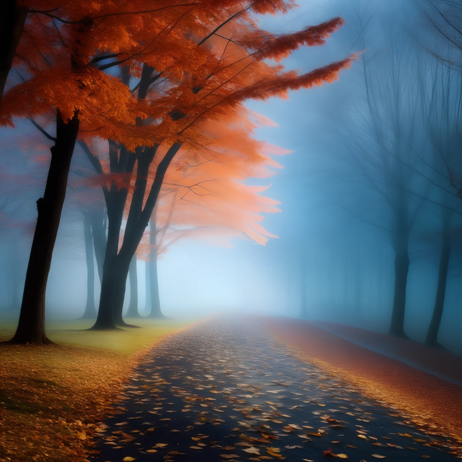 The Blue Autumn of My Soul