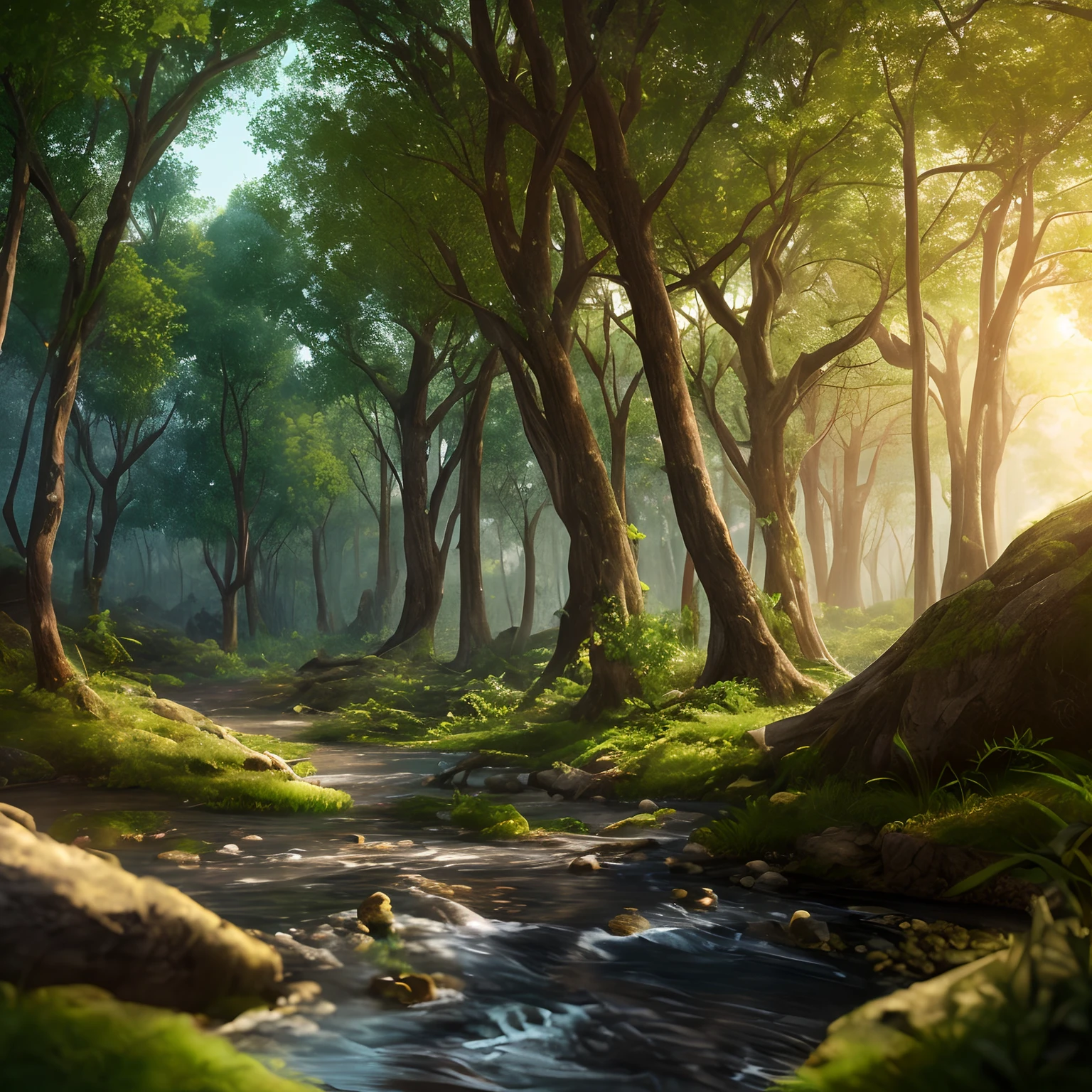 masterpiece, best quality, high quality,extremely detailed CG unity 8k wallpaper, An enchanting and dreamy scene of a fantasy forest, with towering trees, digged hole, hidden fairy glens, creating a sense of mystique and enchantment, artstation, intricate, trending, award winning photography, Bokeh, Depth of Field, HDR, bloom, Chromatic Aberration ,Photorealistic,extremely detailed, trending on artstation, trending on CGsociety, Intricate, High Detail, dramatic, art by midjourney --auto