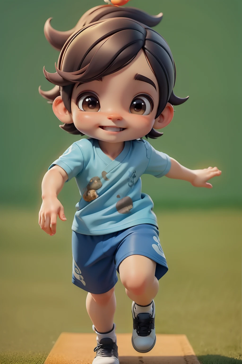 Avatar  fofinho, correndo feliz