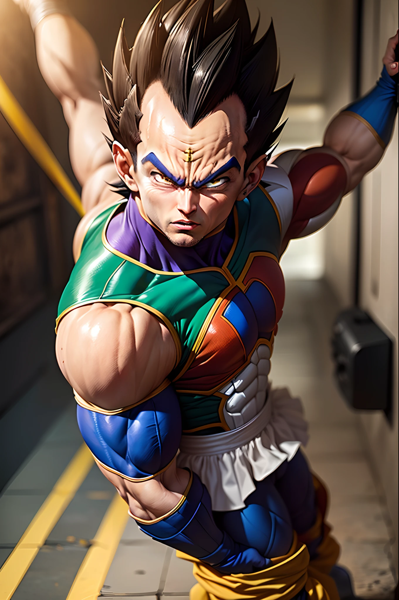 Vegeta em super guerreiro
