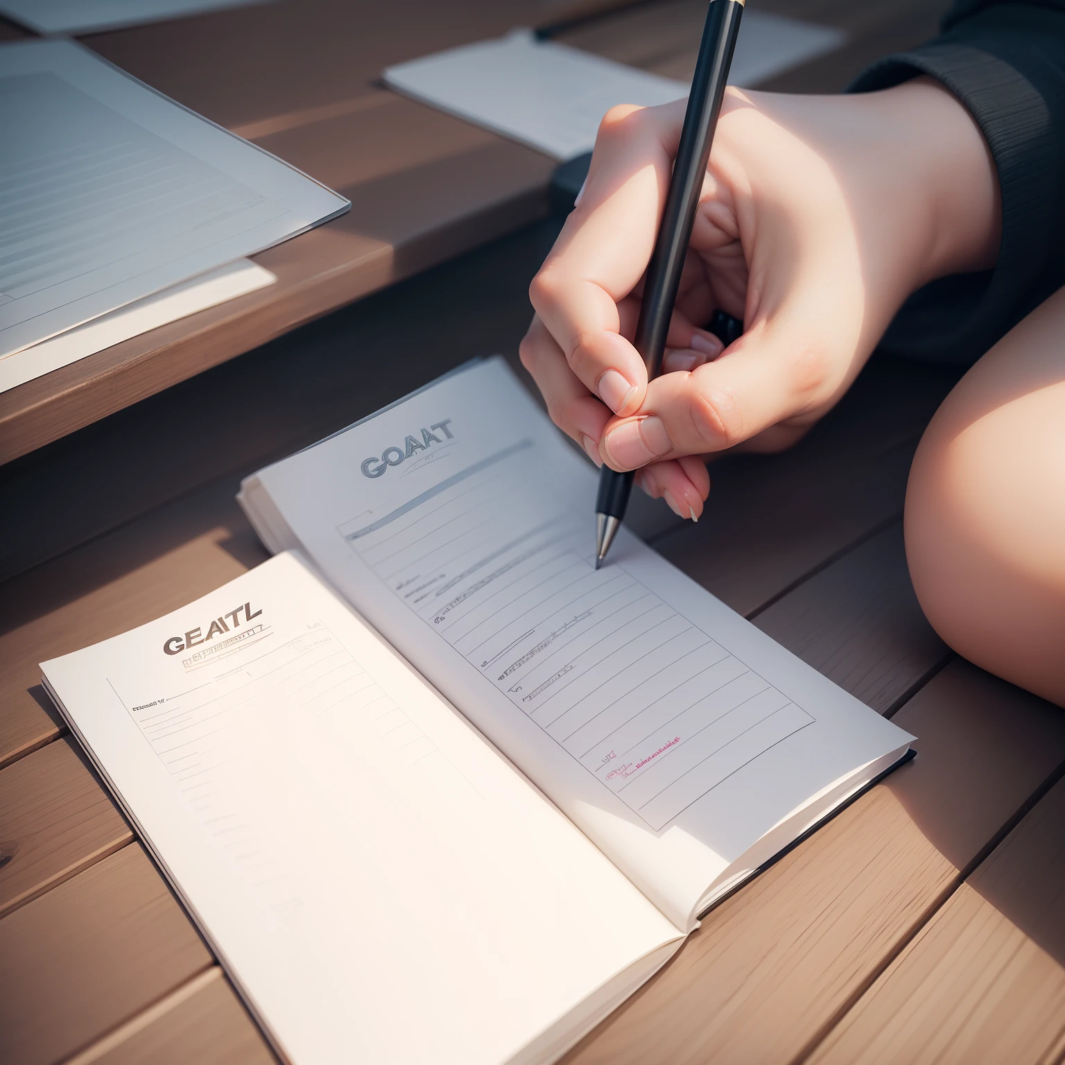 Set clear goals: Set specific, measurable goals for each day or project a person being productive
