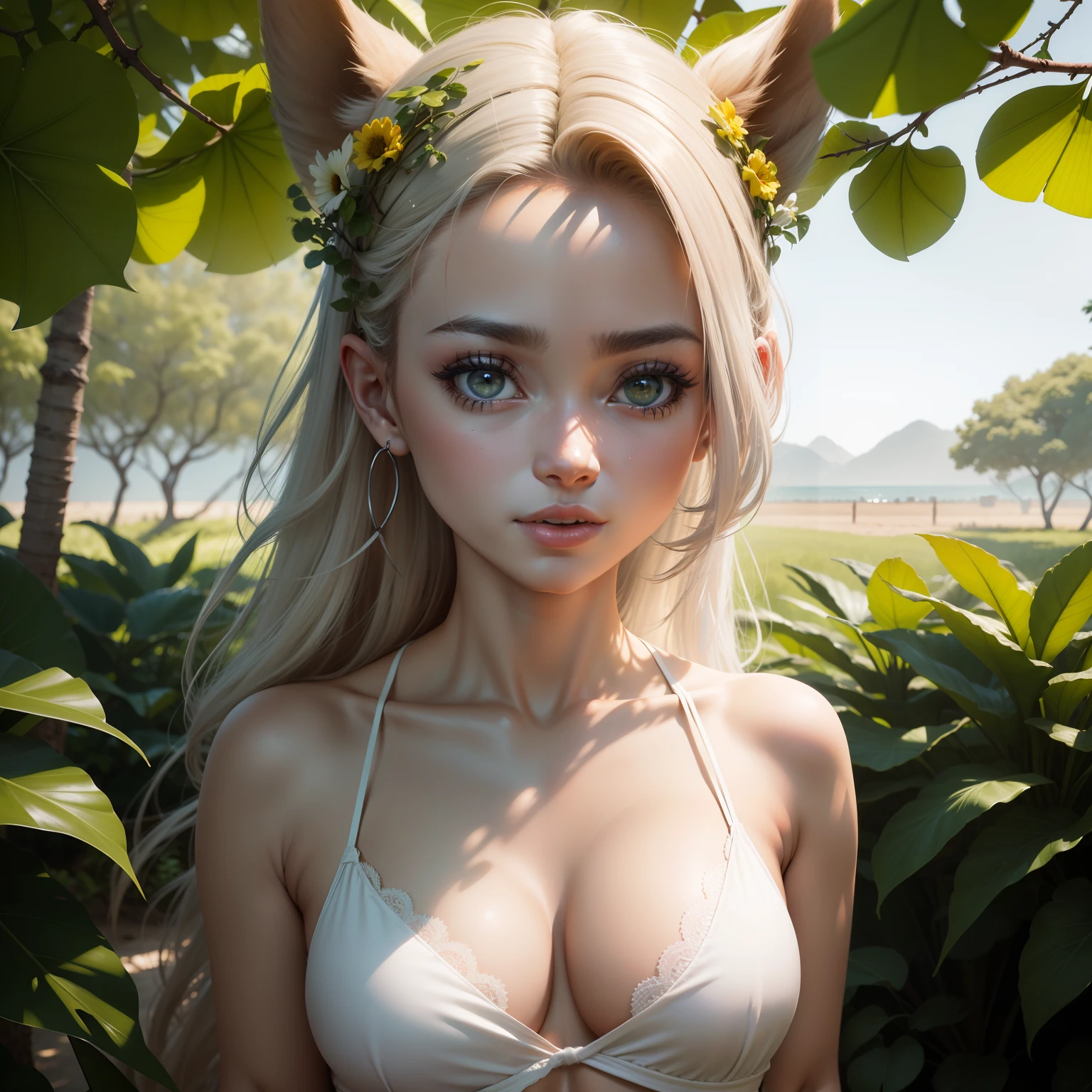 Melhor qualidade, obra-prima, 1 mulher, retrato de corpo inteiro, rosto detalhado, olhos lindos, olhos ligeiramente abertos, no outono floresta de ginkgo, arquitetura chinesa antiga, arquitetura antiga da dinastia Tang, fundo muito detalhado, 3d, 4k.