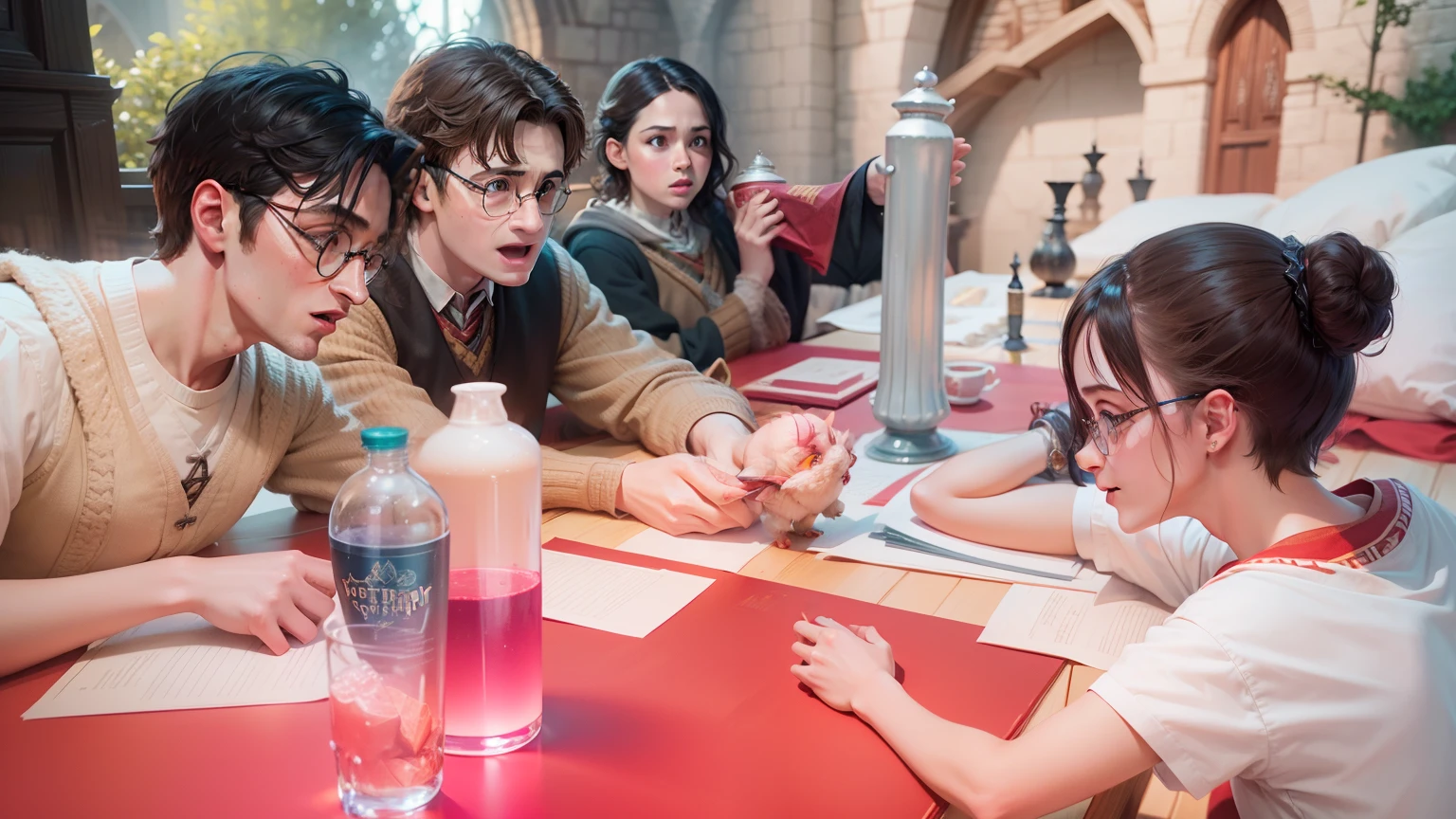 Harry Potter hogwart image 8k