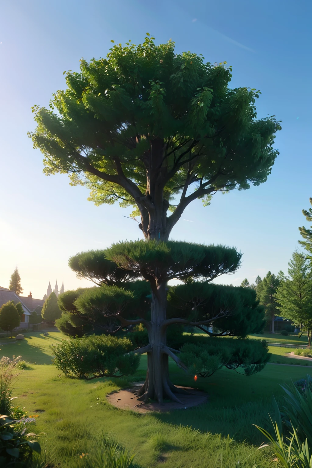 A complete immersive tree，It has to be true