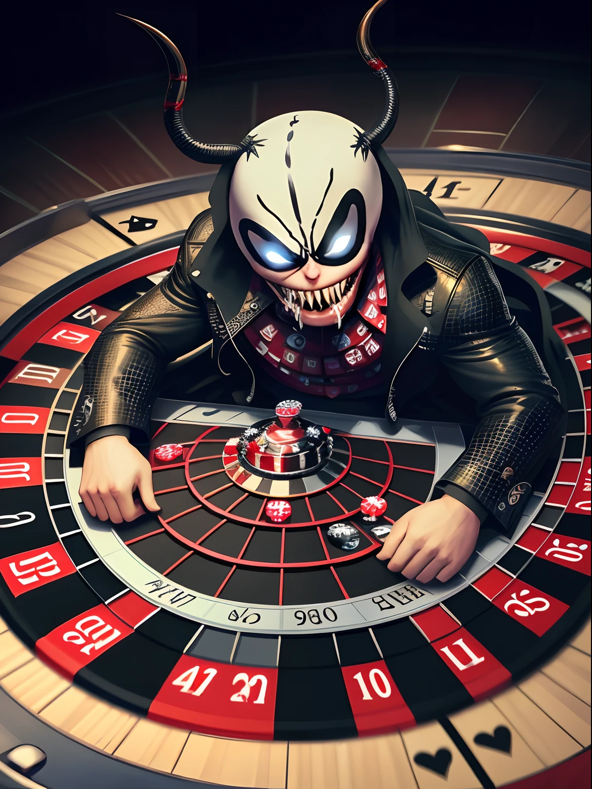Venom playing roulette
