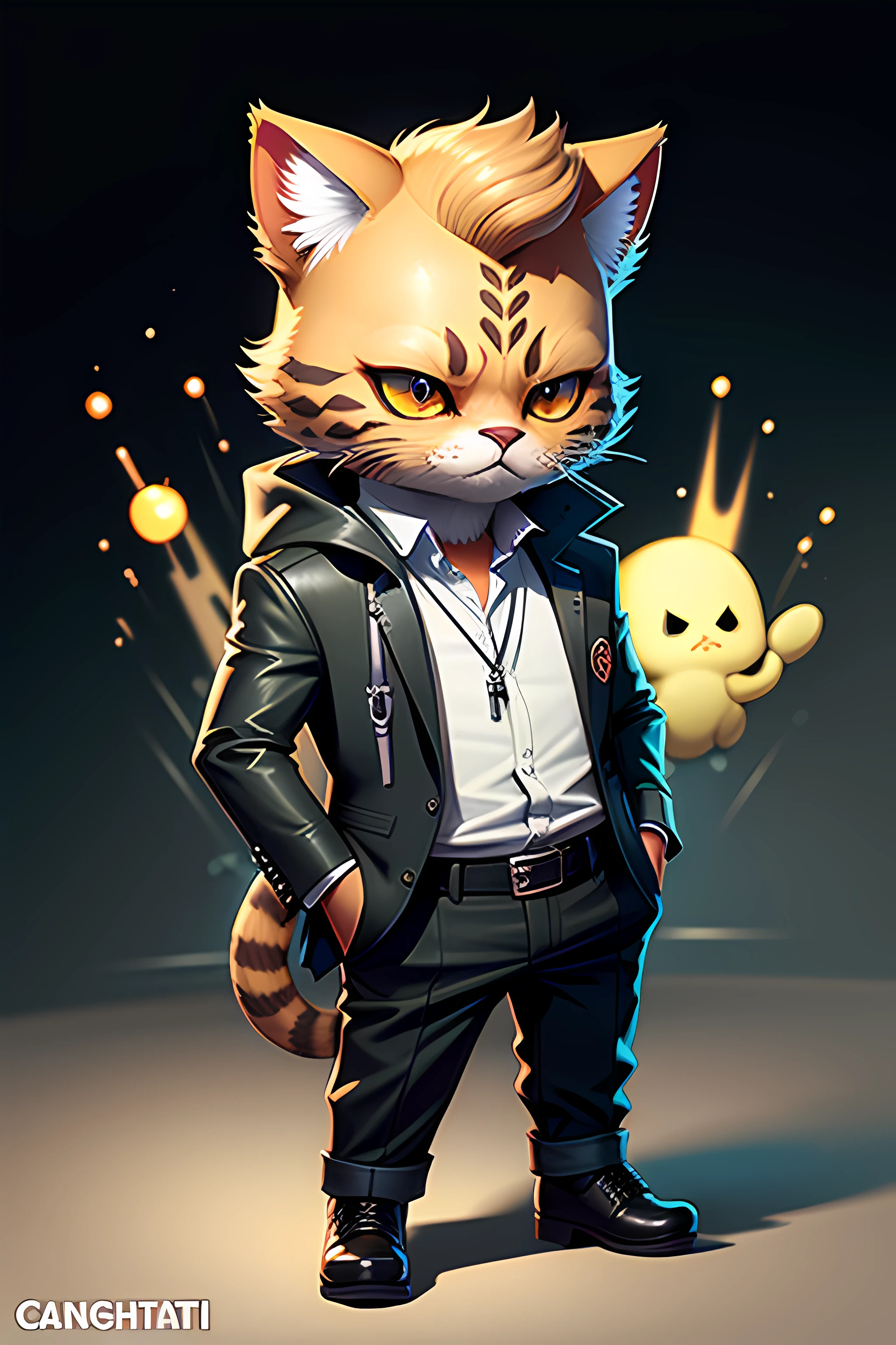 c4tt4stic, secret agent, 007, cat