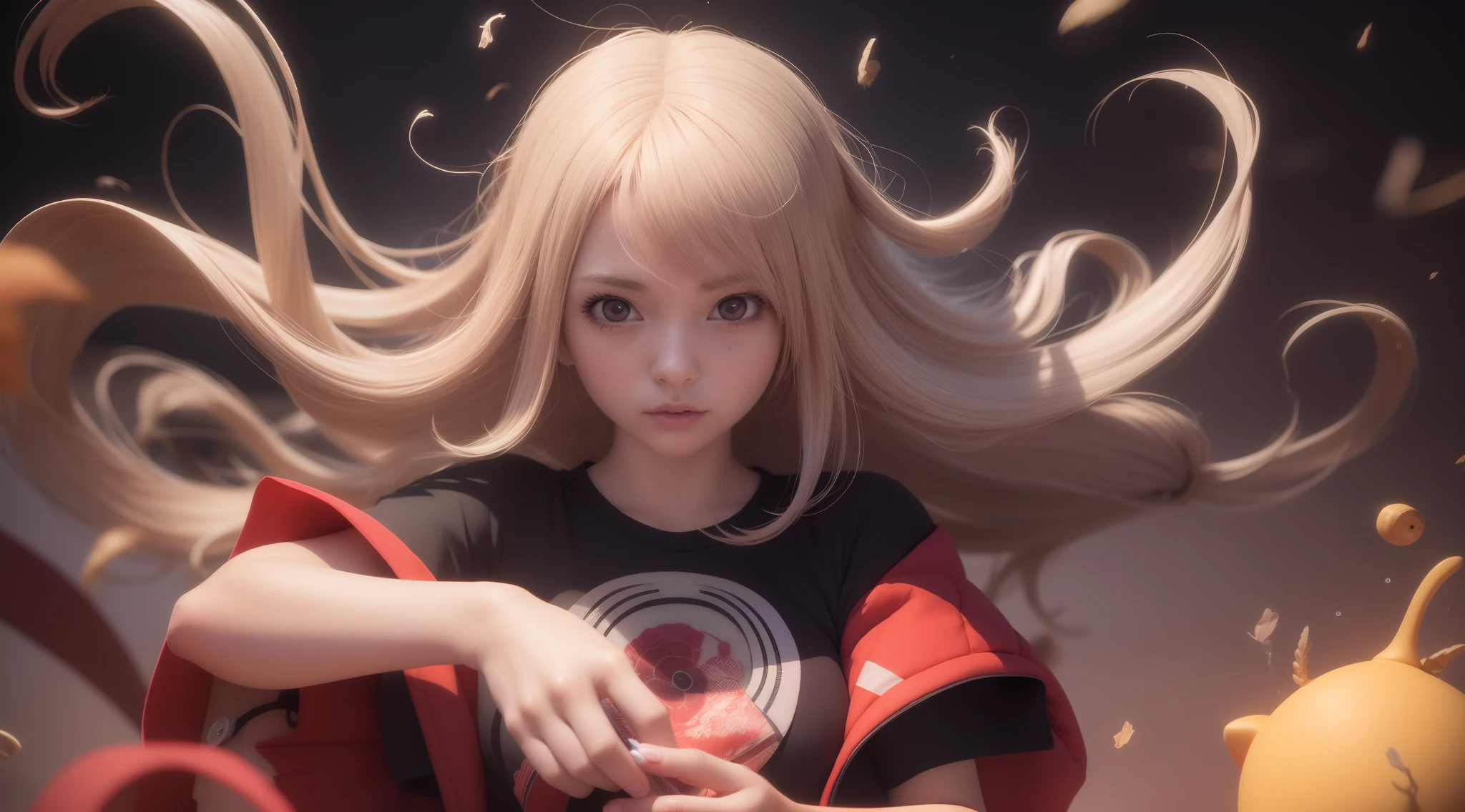 Garota anime com longos cabelos brancos segurando uma espada na frente de um fogo, estilo anime 4K, Estilo anime 3D realista, estilo anime. 8k, arte de anime digital detalhada, arte de anime digital, anime estilo 3d, arte digital estilo anime, Advanced digital anime art, arte cg anime suave, retrato detalhado da do anime, Anime Art Wallpaper 4K