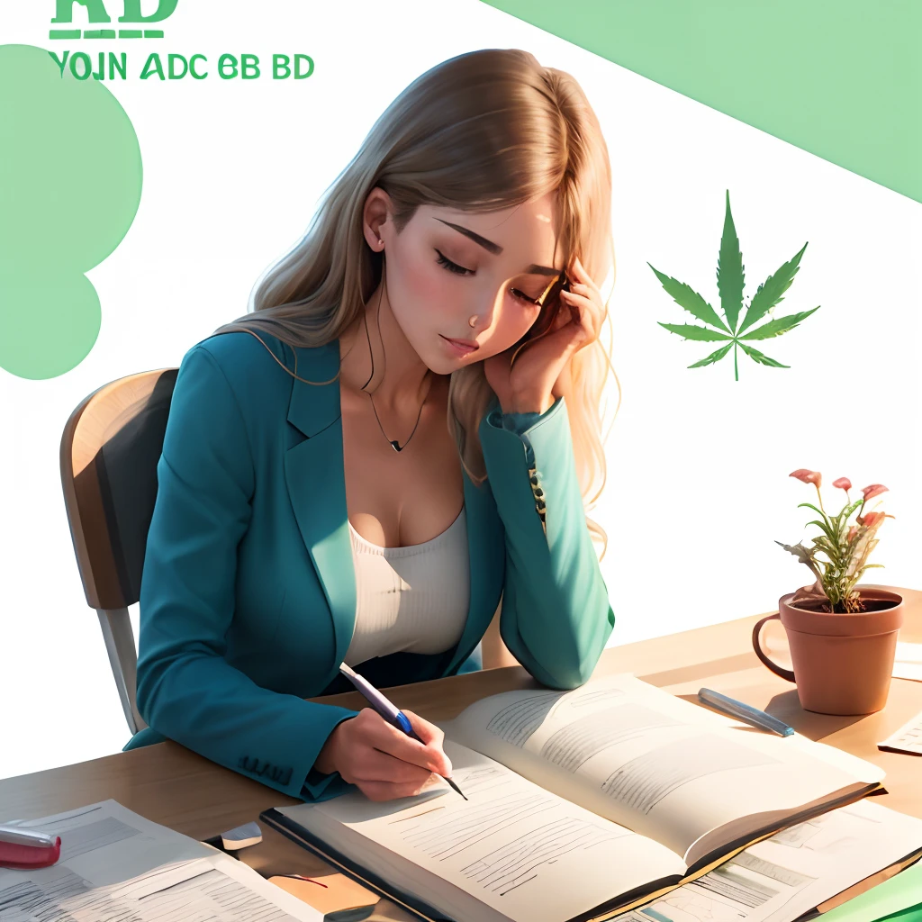 Make a cover for a financial education paper on CBD