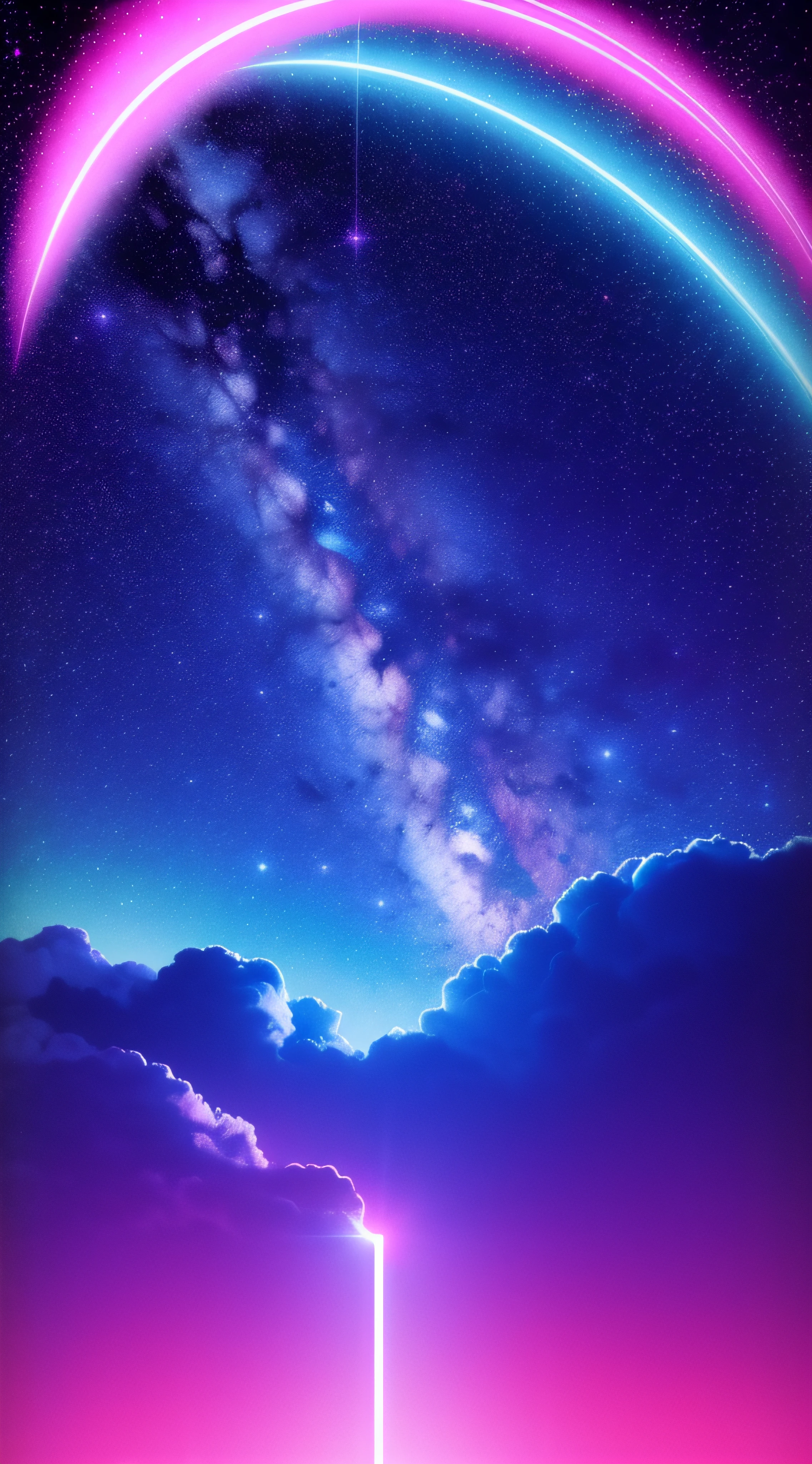 (80's background) (synthwave pattern) anos 80, vaporwave, stars in the night sky, estilo anos 80, fundo com textura